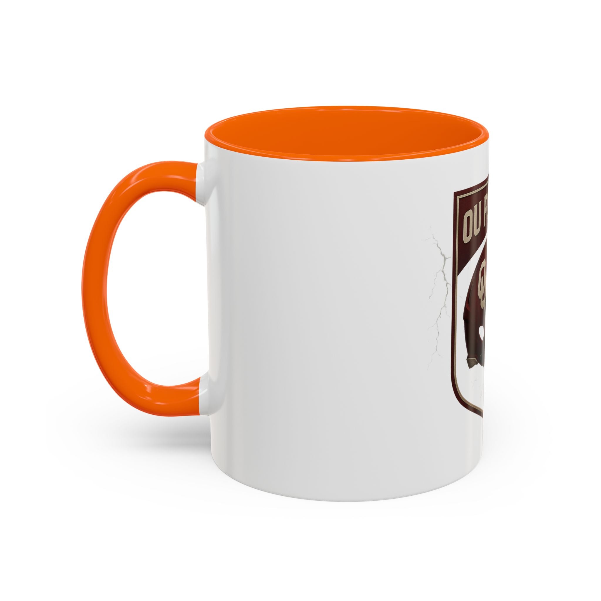 OU Football Accent Coffee Mug