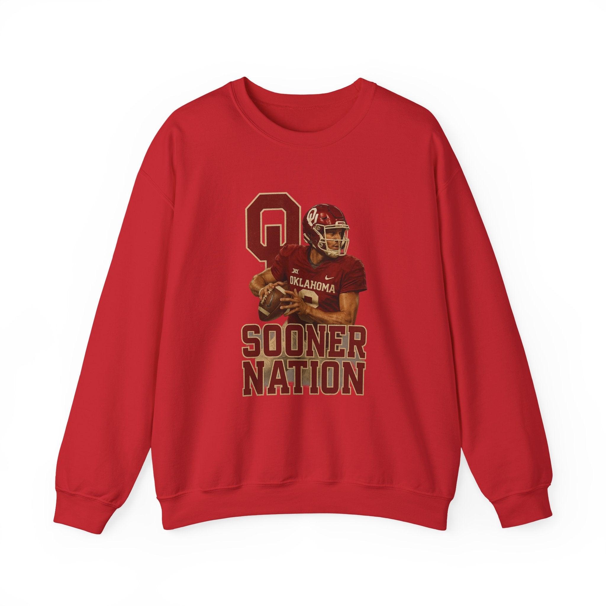 Bold Sooner Nation Crewneck Sweatshirt