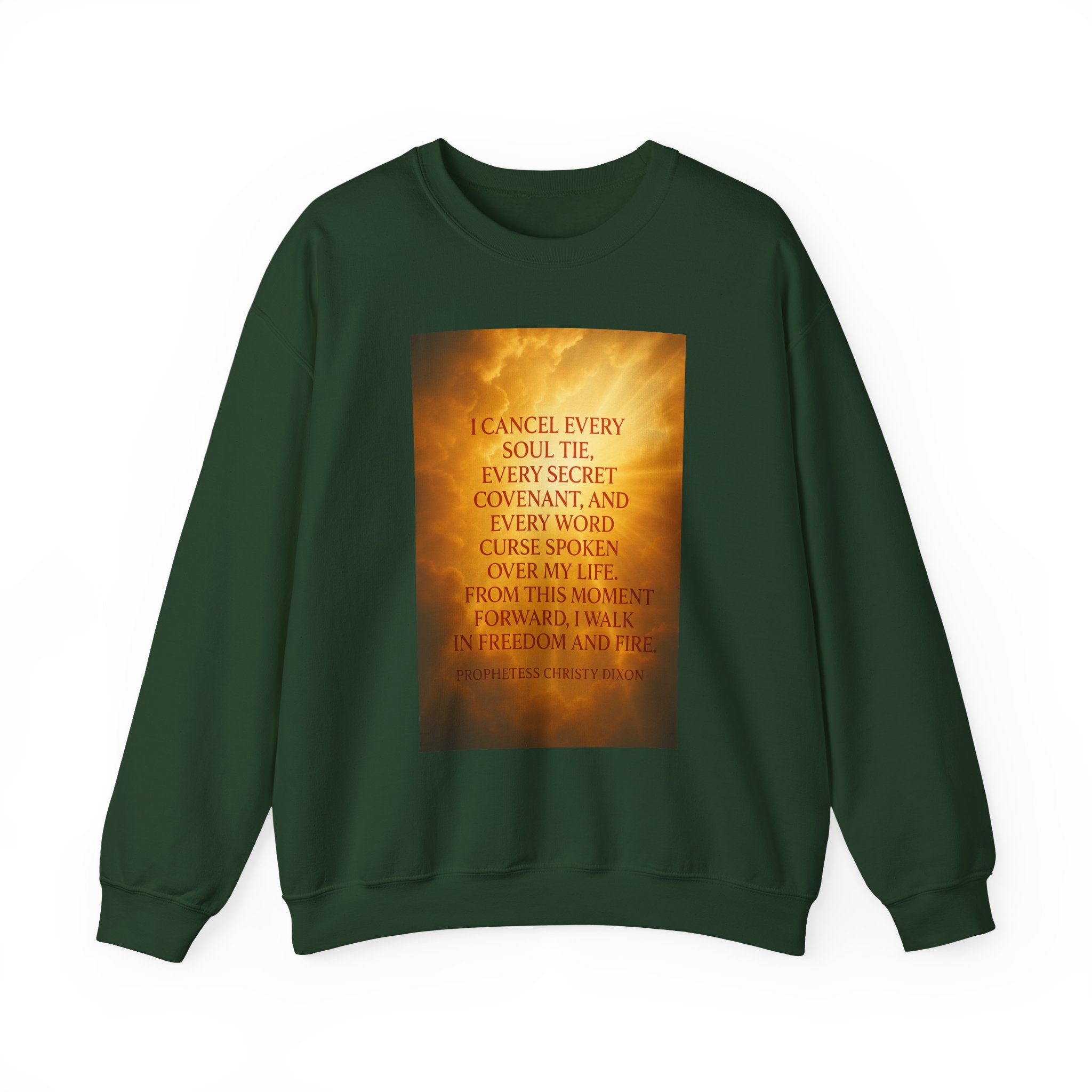 Inspirational Quote Crewneck Sweatshirt