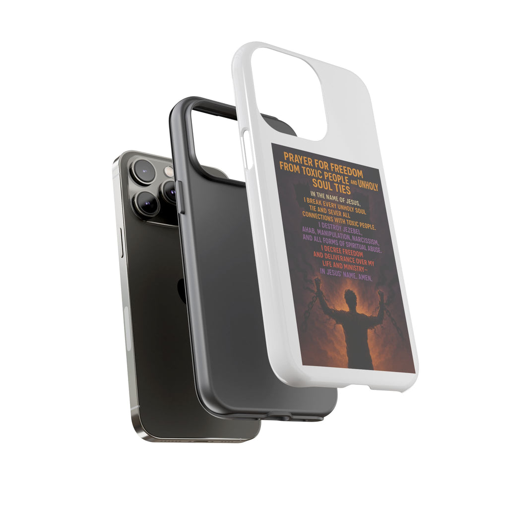 Tough Cases: Empowering Phone Case with Inspirational Prayer