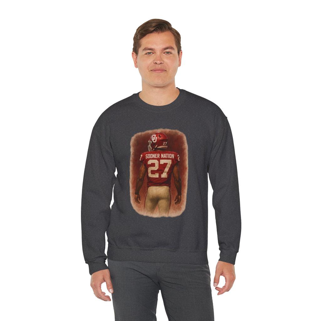 Sporty Outdoor Crewneck Sweatshirt