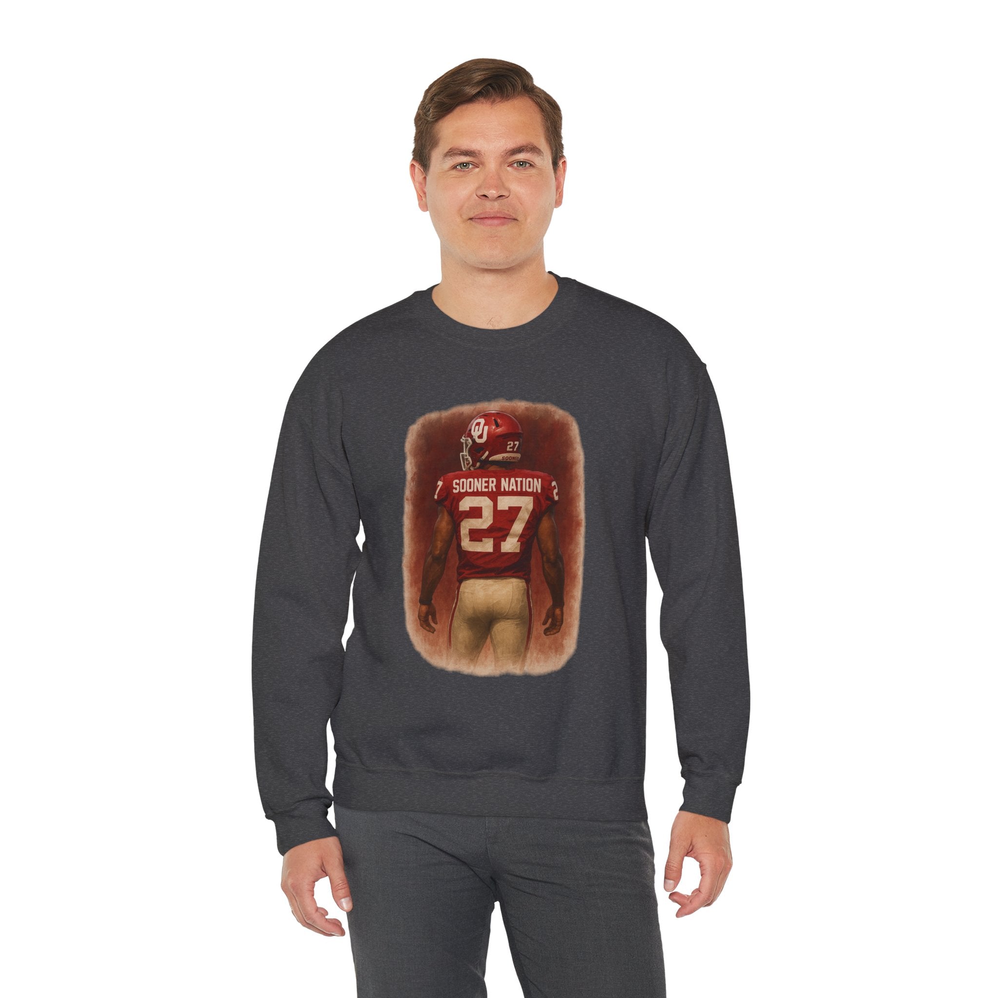 Sporty Outdoor Crewneck Sweatshirt