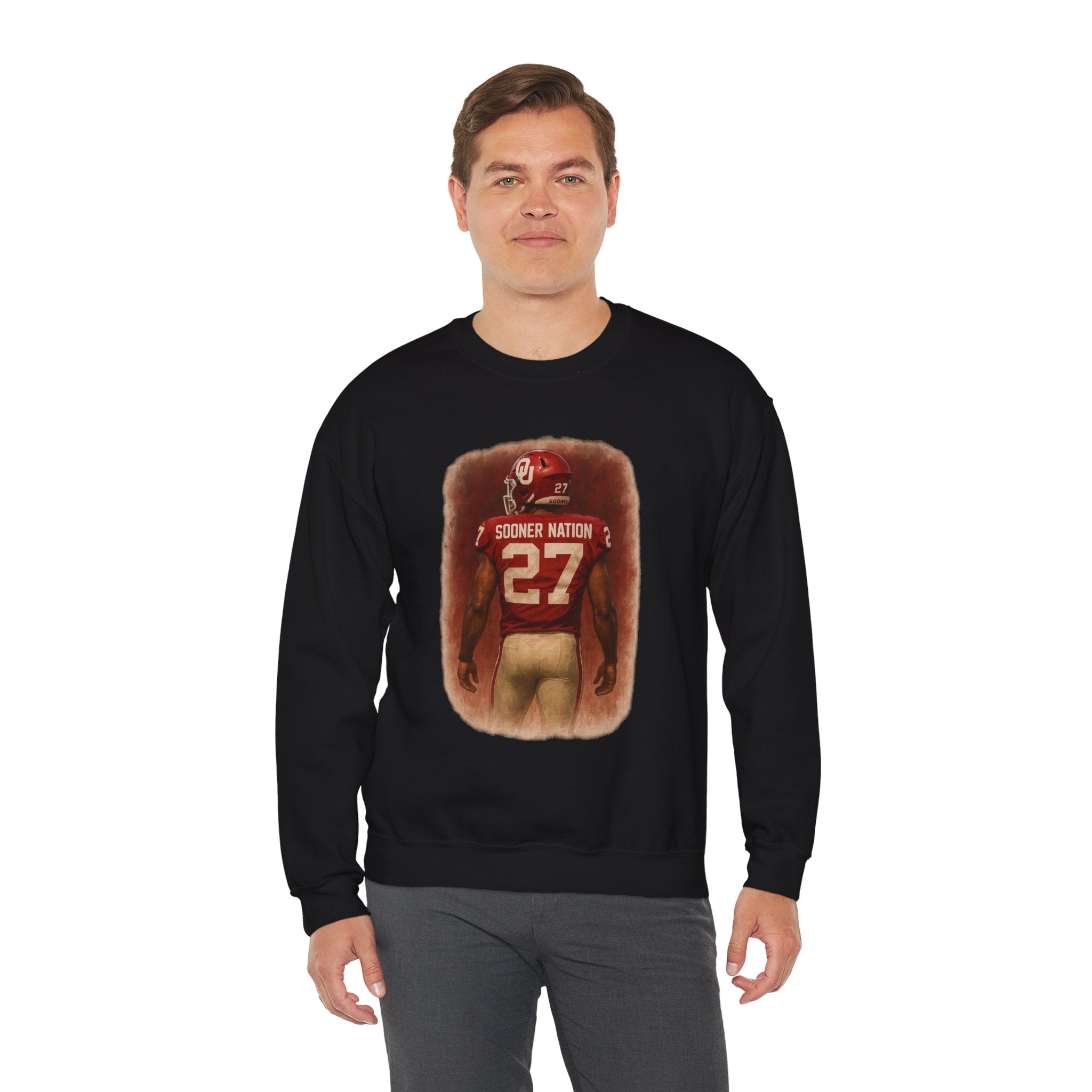 Sporty Outdoor Crewneck Sweatshirt