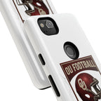 OU Football Tough Phone Case, Sports Gift