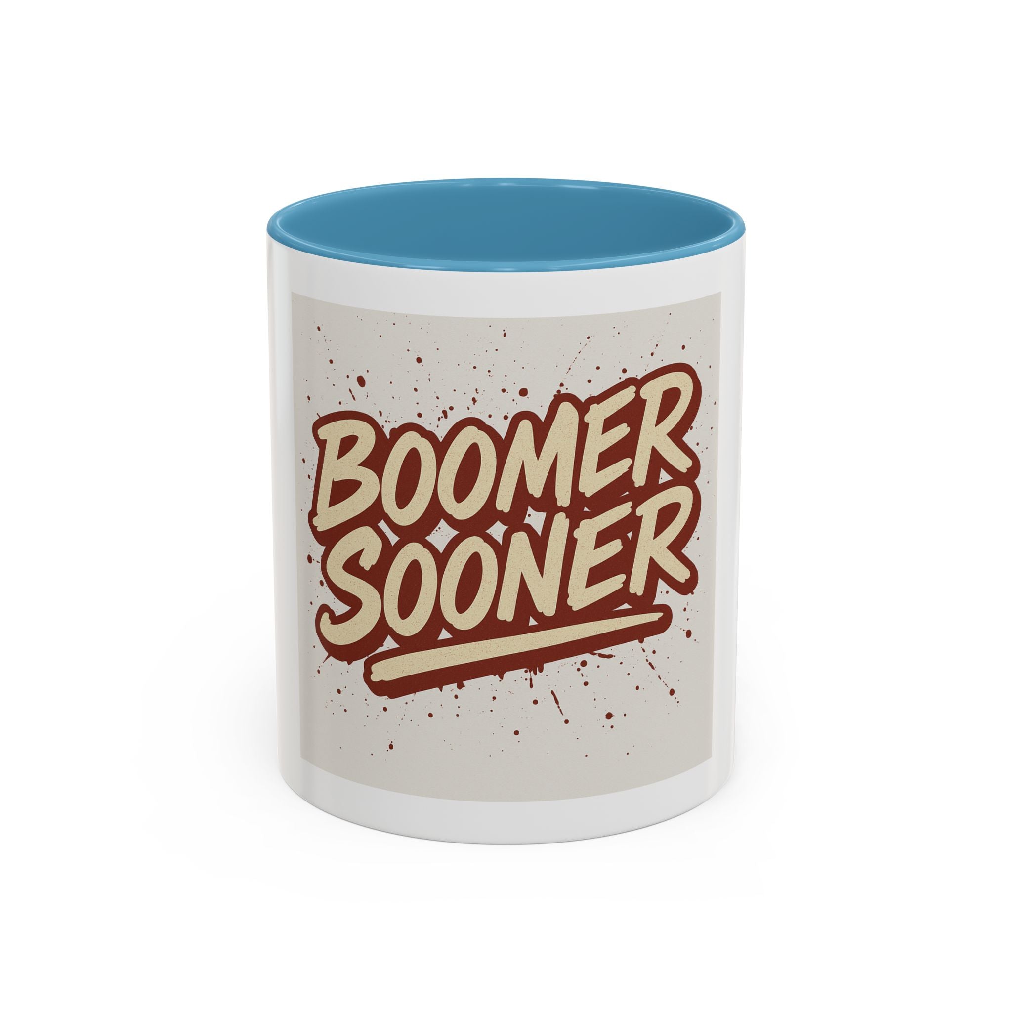Boomer Sooner Accent Coffee Mug