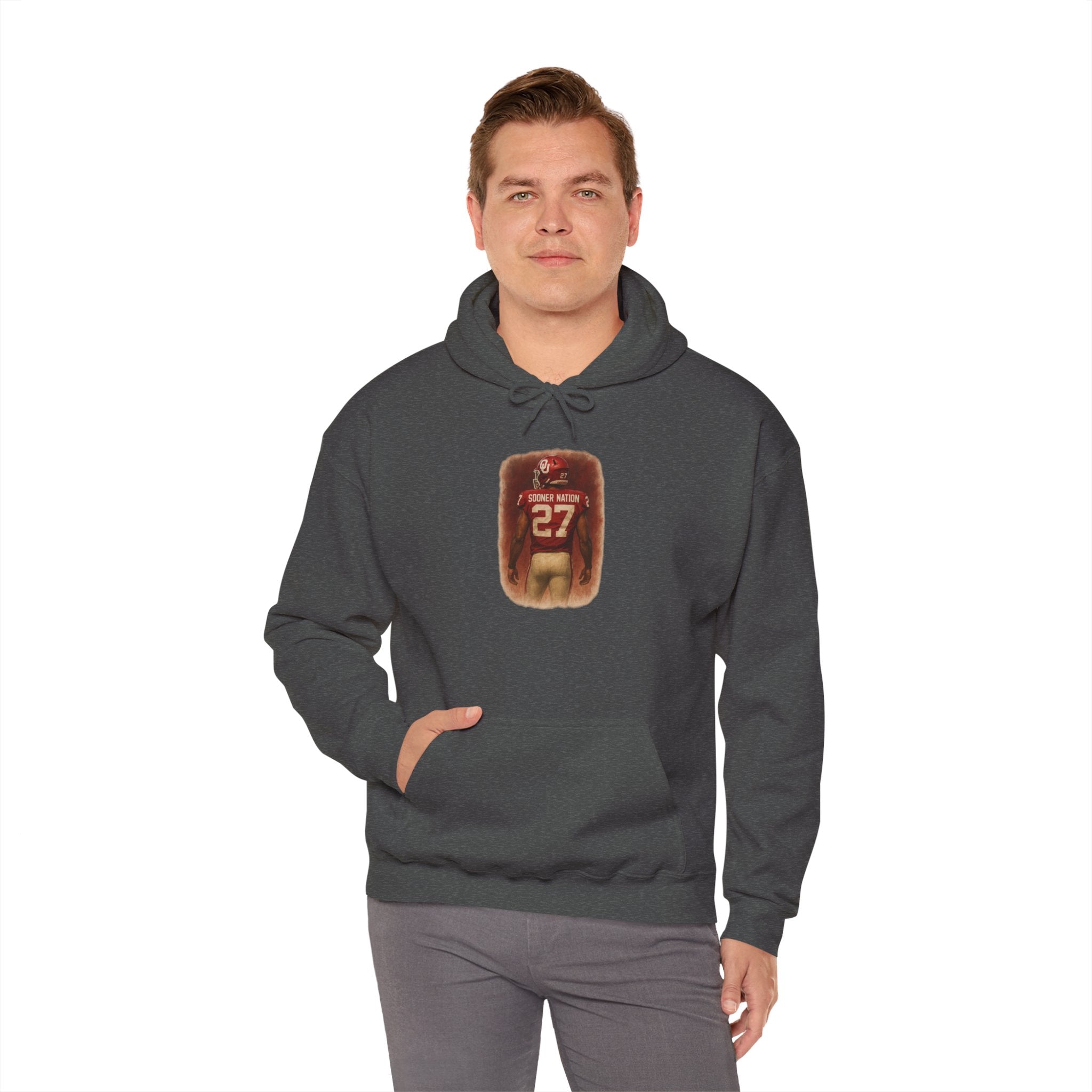 Vintage-Inspired Sports Hoodie