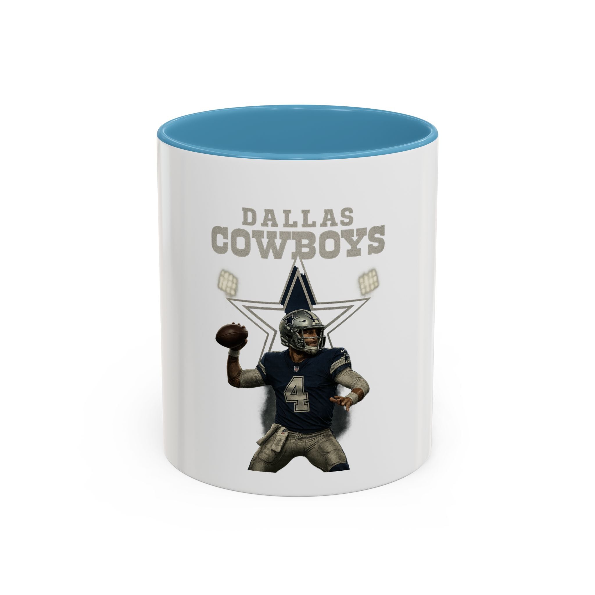 Dallas Cowboys Accent Coffee Mug