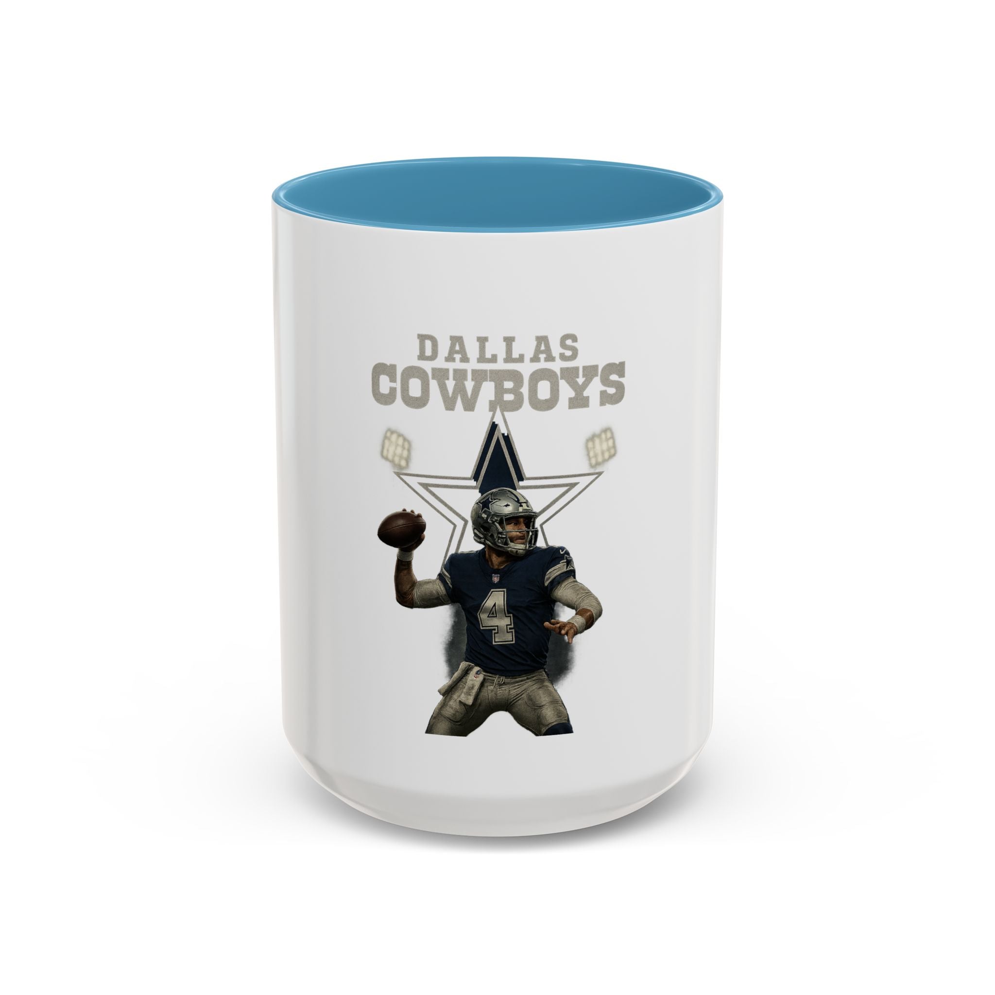 Dallas Cowboys Accent Coffee Mug