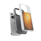 Inspirational Phone Case: Walk in Freedom and Fire