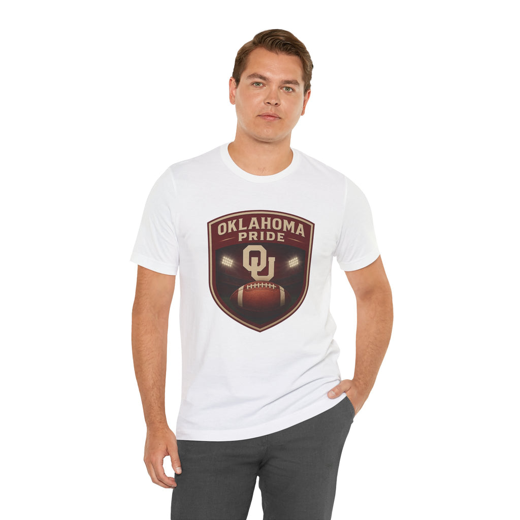 Oklahoma Pride Football Tee