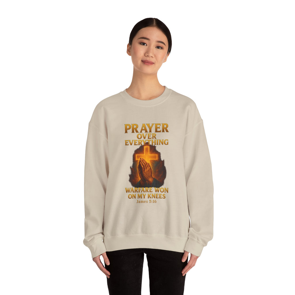 Prayer Over Everything Crewneck Sweatshirt