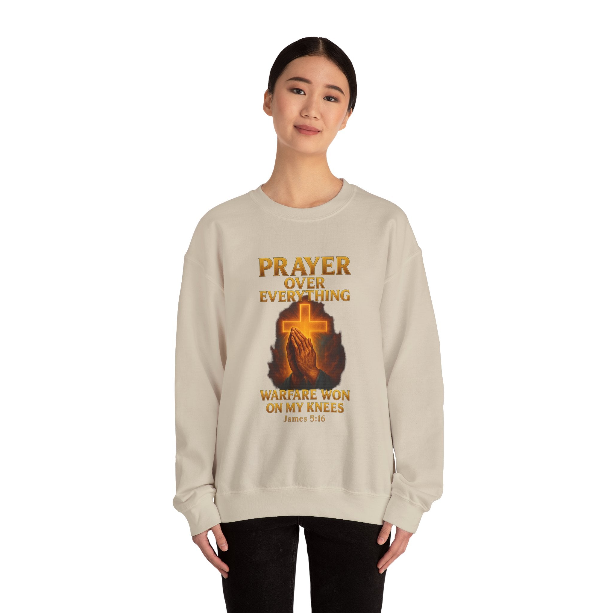 Prayer Over Everything Crewneck Sweatshirt