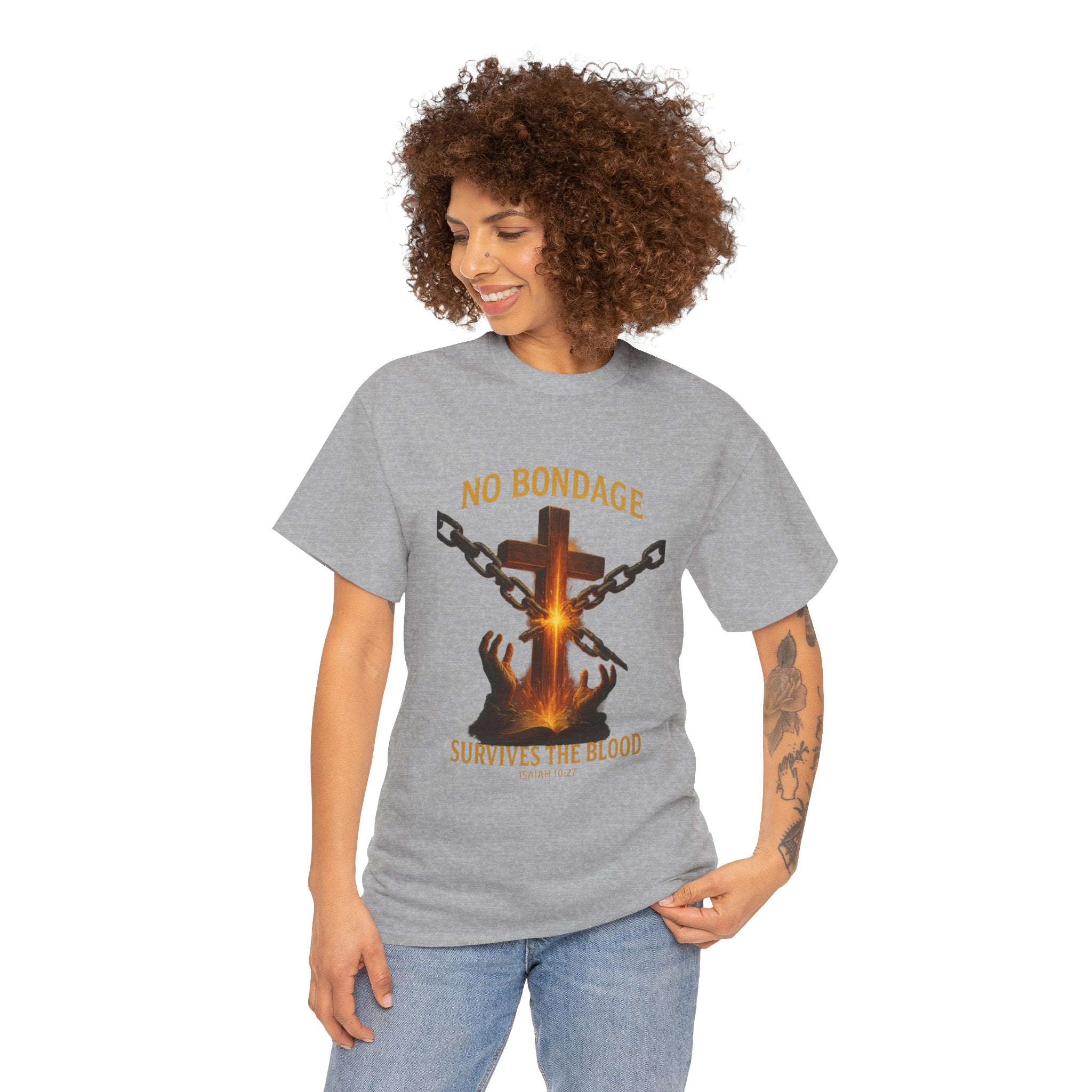 Faith-Inspired Unisex Heavy Cotton Tee