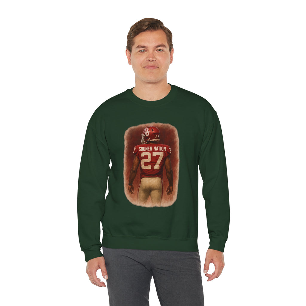 Sporty Outdoor Crewneck Sweatshirt