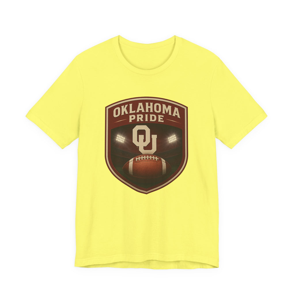 Oklahoma Pride Football Tee