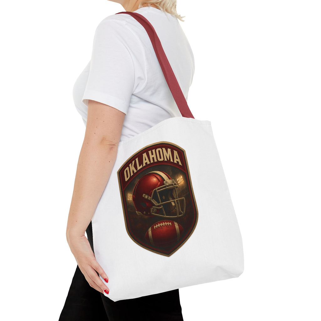 Football Themed Tote Bag, Sports Tote