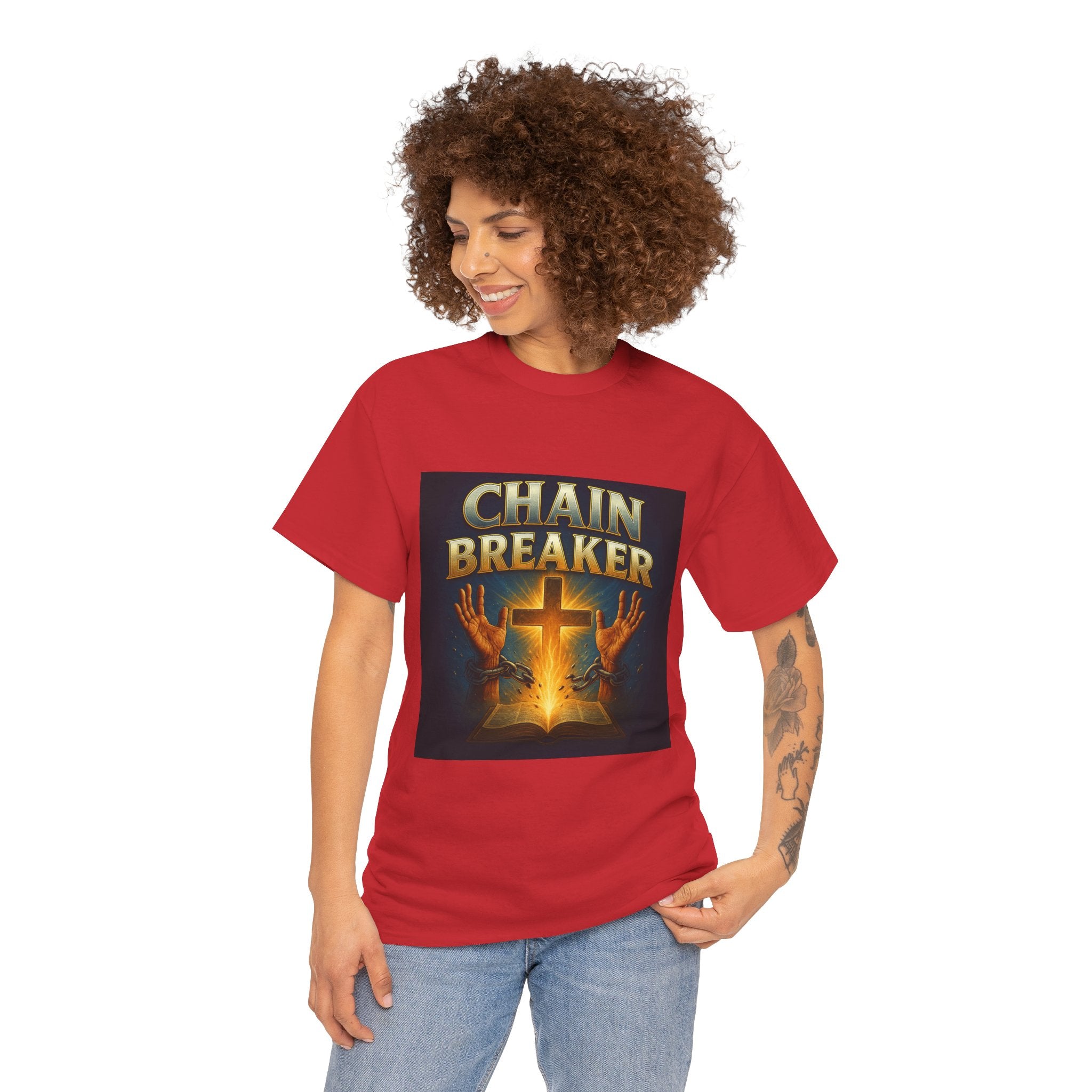 Chain Breaker Unisex Heavy Cotton Tee