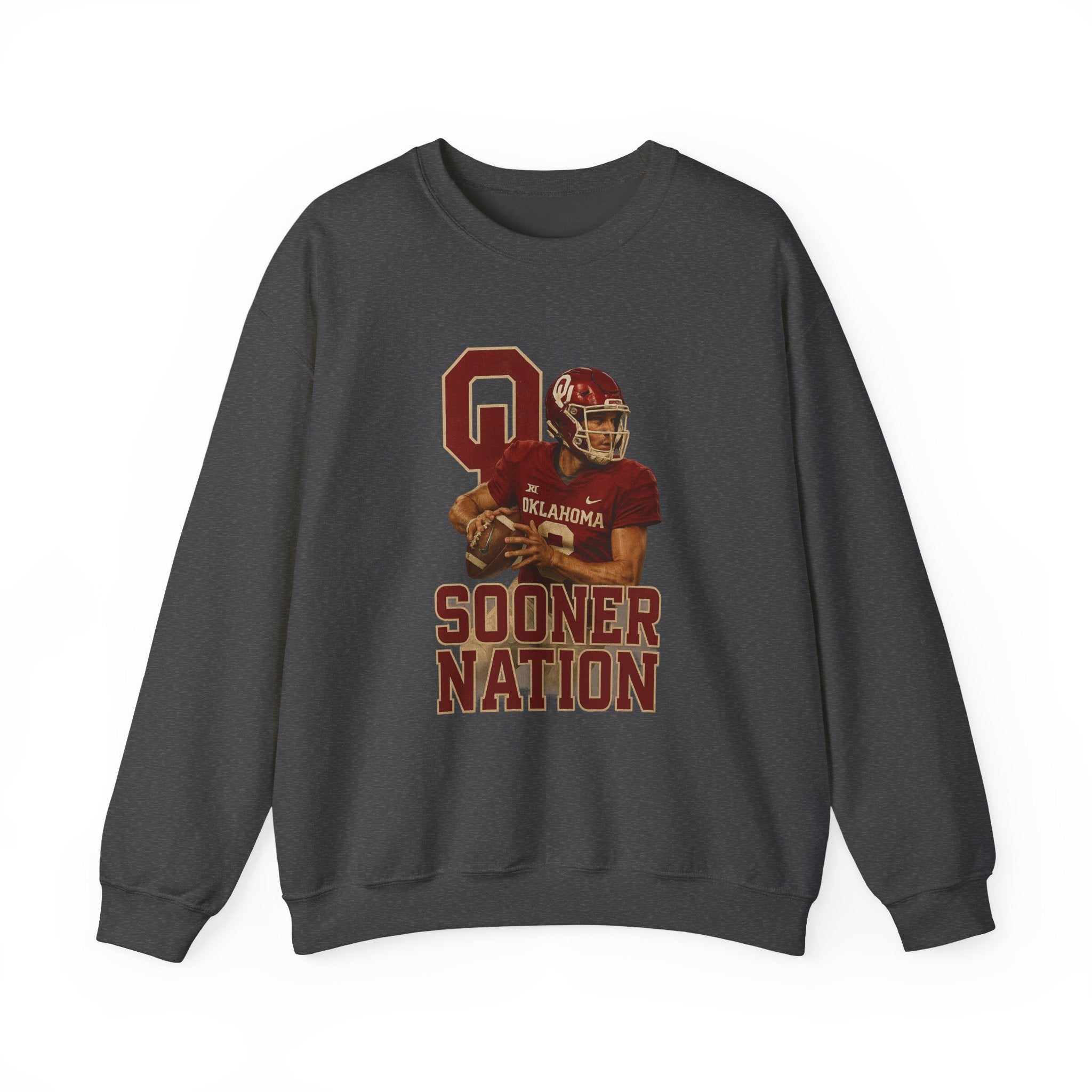 Bold Sooner Nation Crewneck Sweatshirt