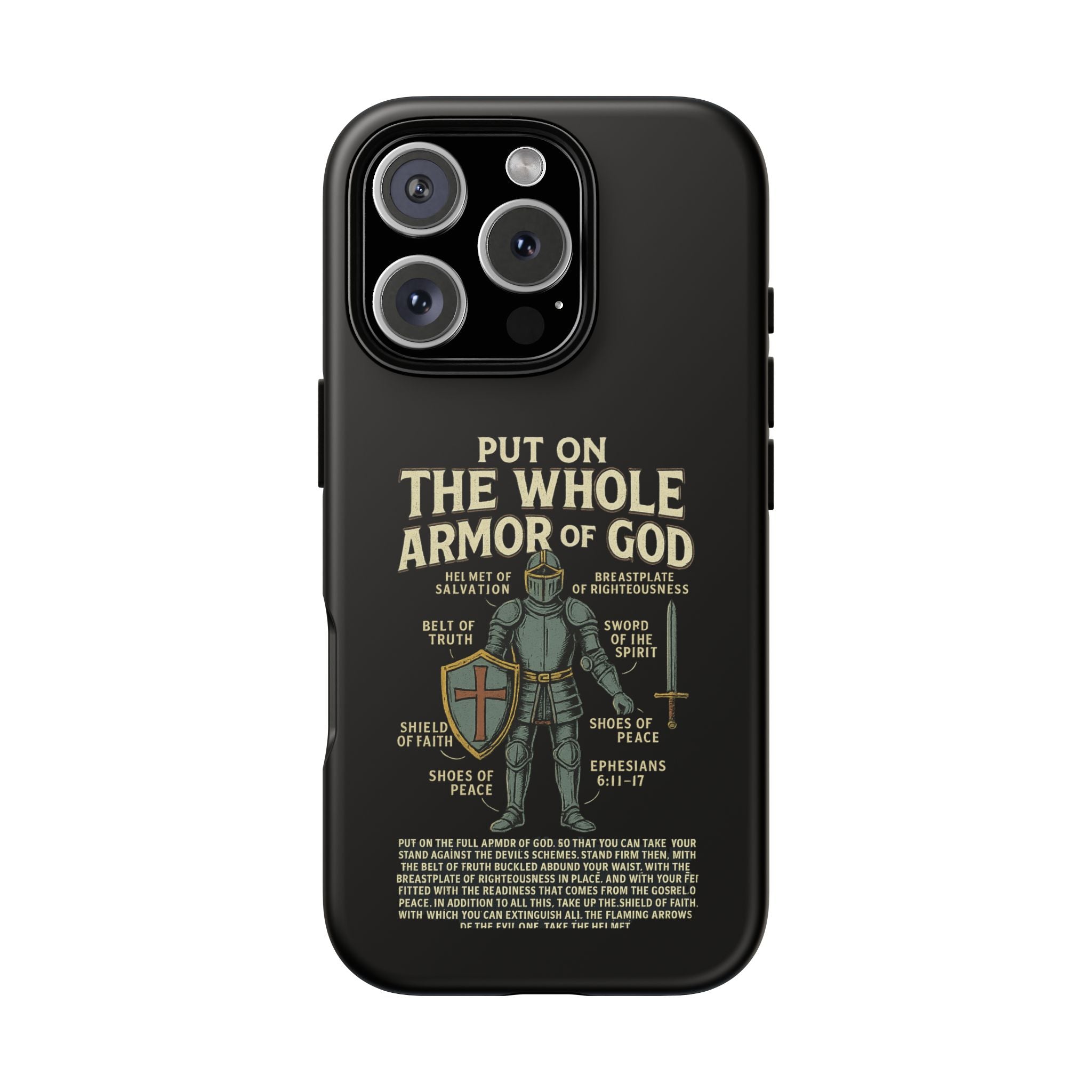 Armor of God – Spiritual Warrior Mobile Cover