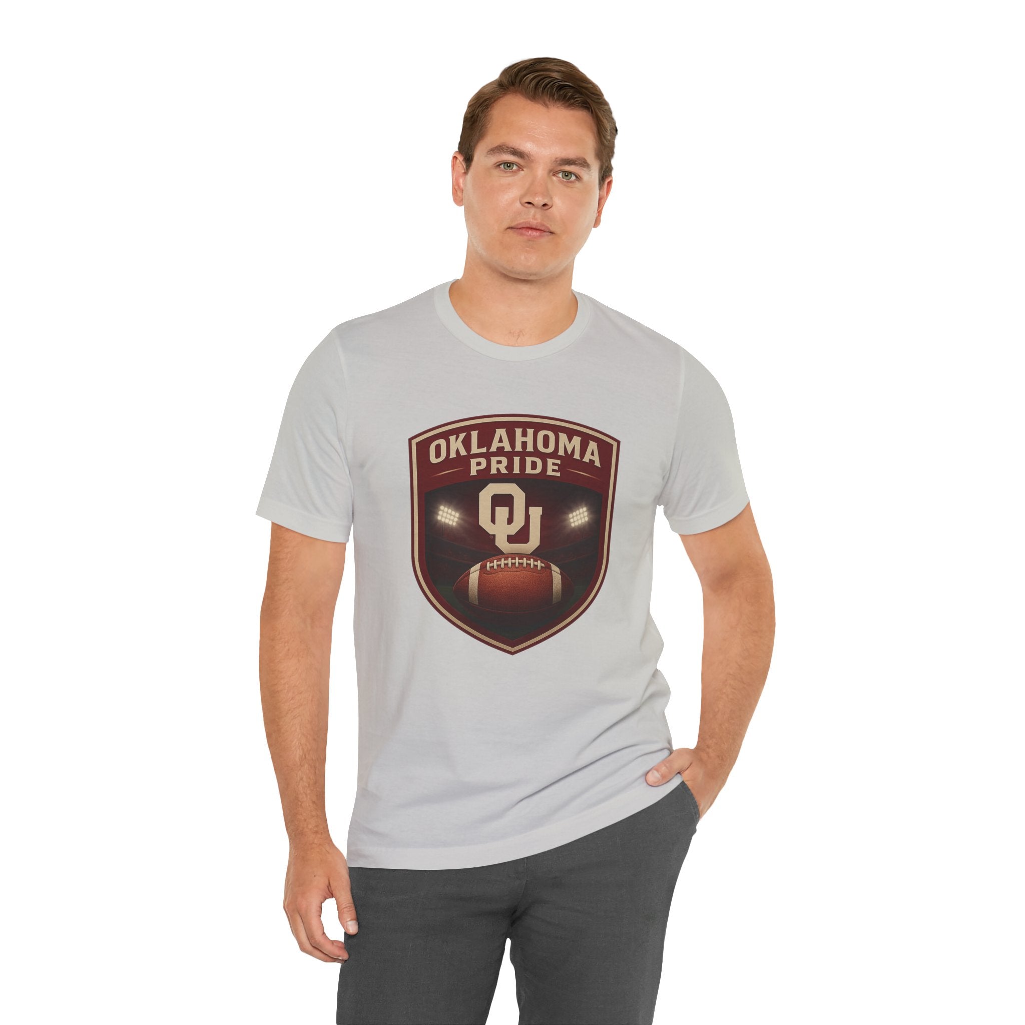Oklahoma Pride Football Tee