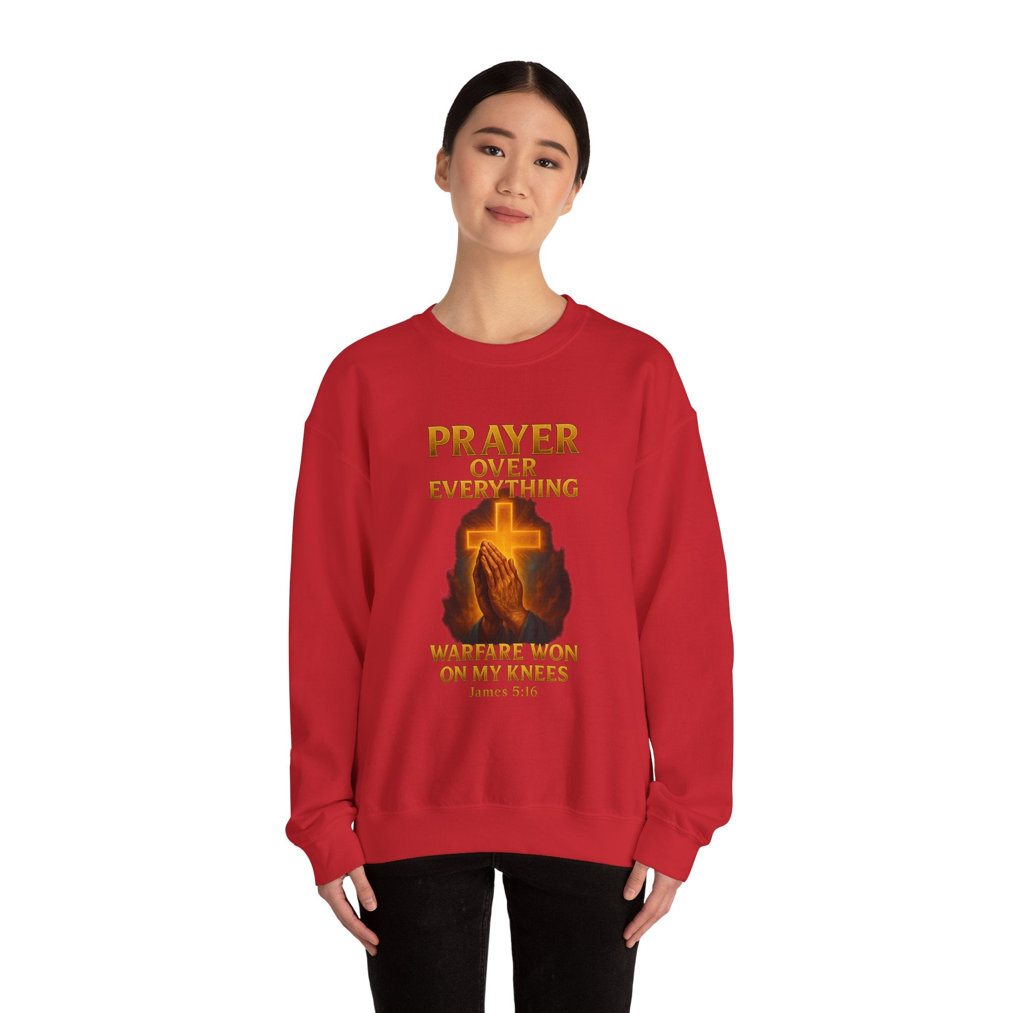 Prayer Over Everything Crewneck Sweatshirt