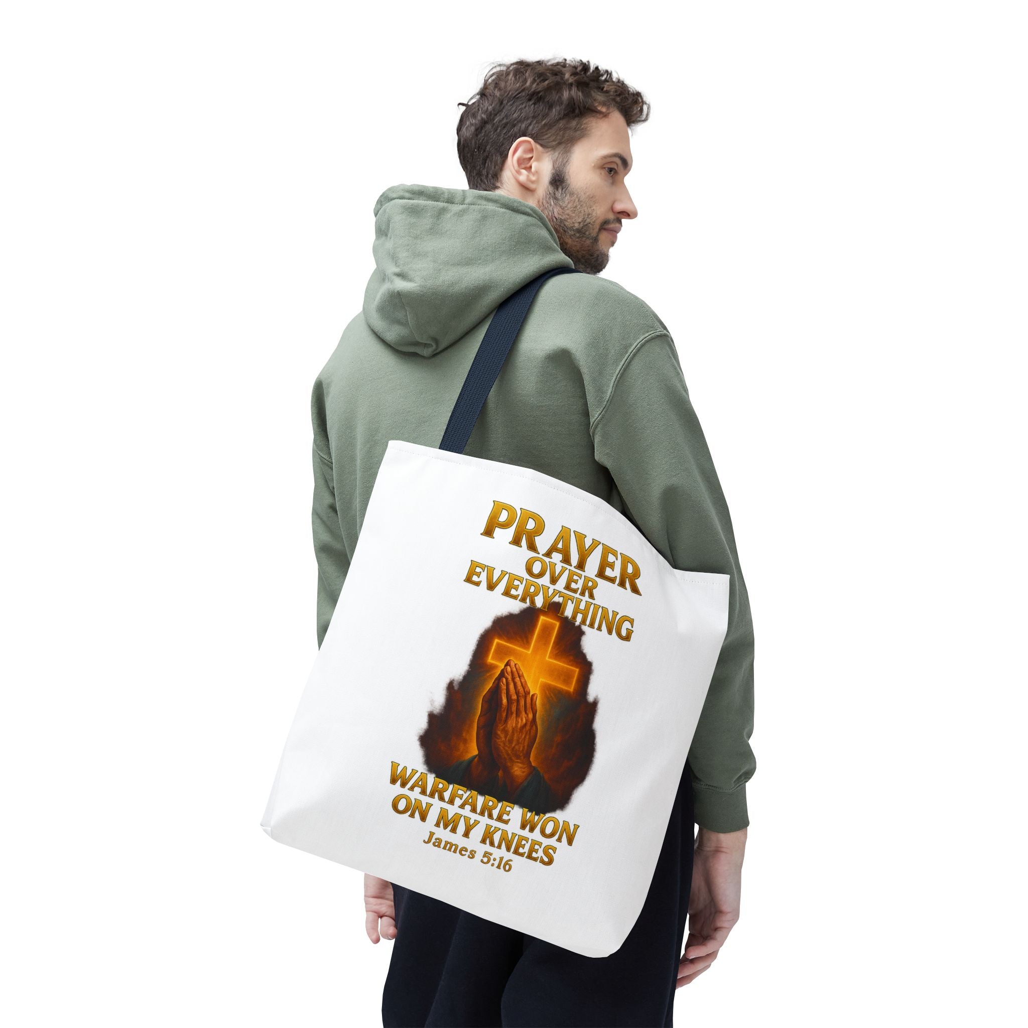Prayer Motivational Tote Bag