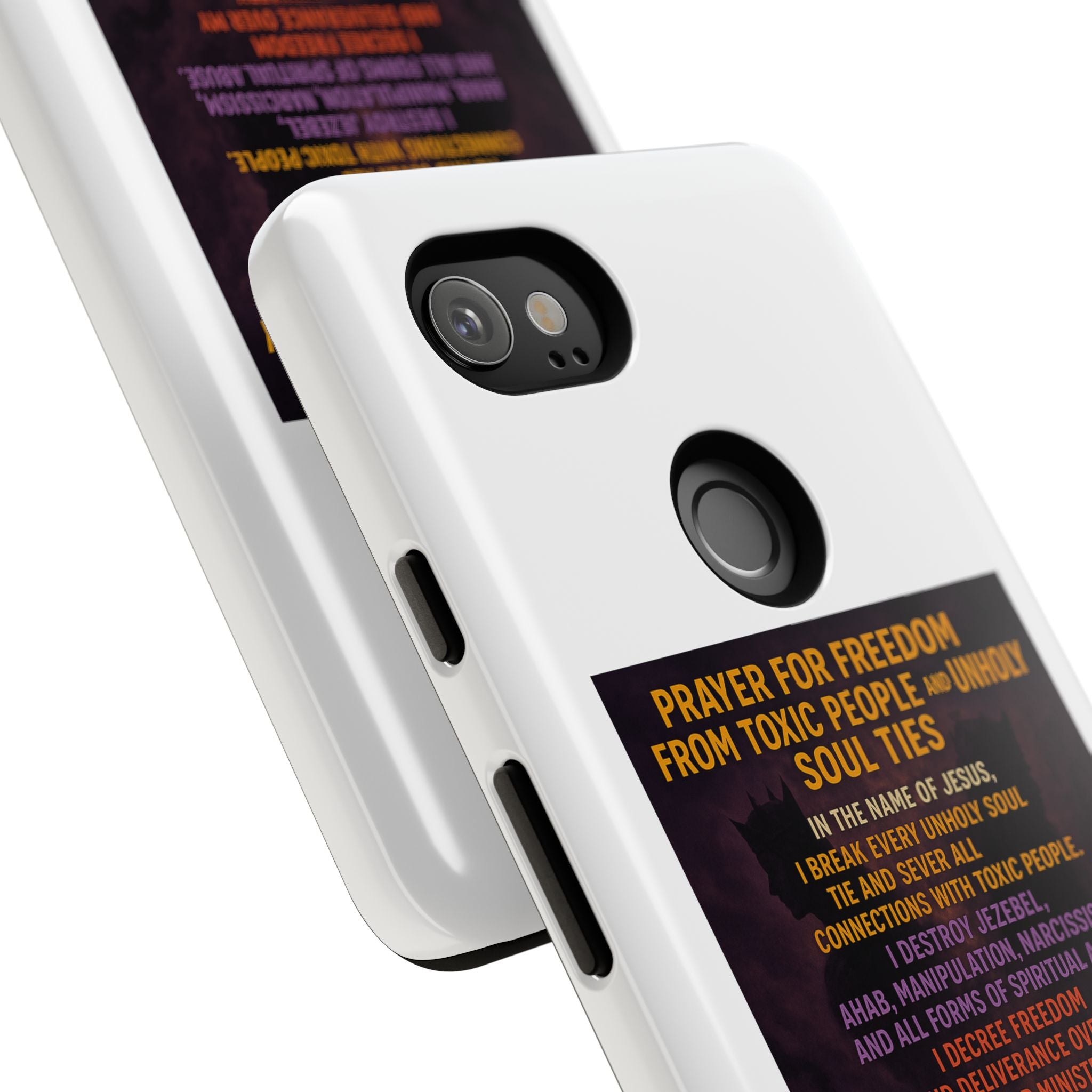 Tough Cases: Empowering Phone Case with Inspirational Prayer
