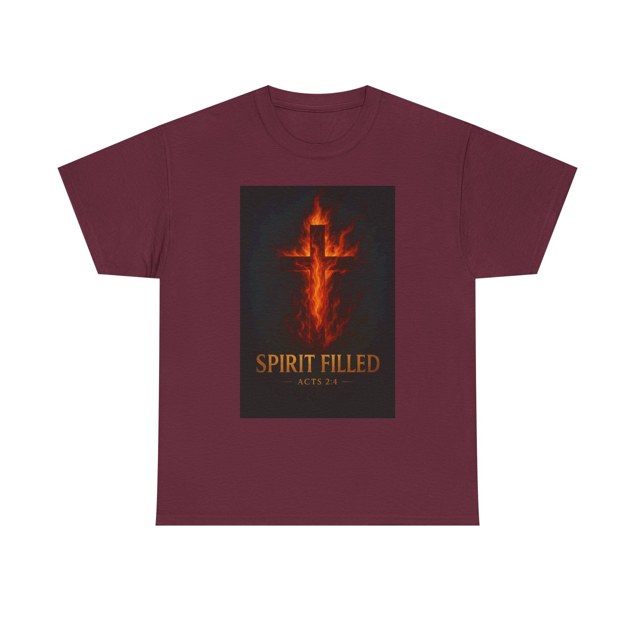 Spirit Filled Unisex Heavy Cotton Tee