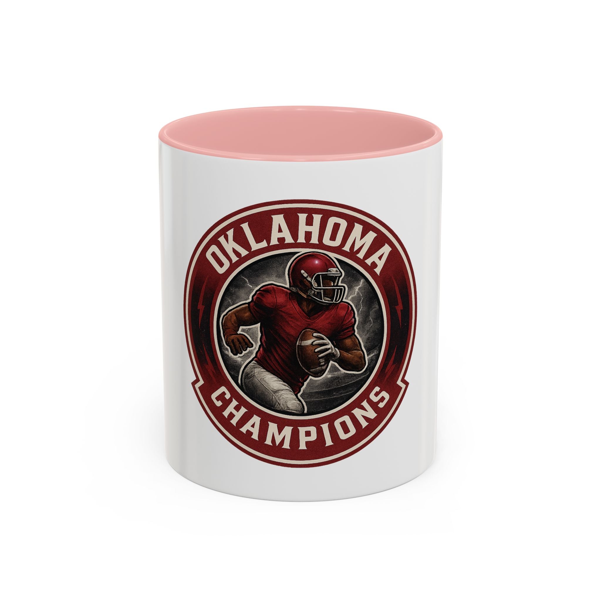 Oklahoma Champions Accent Coffee Mug