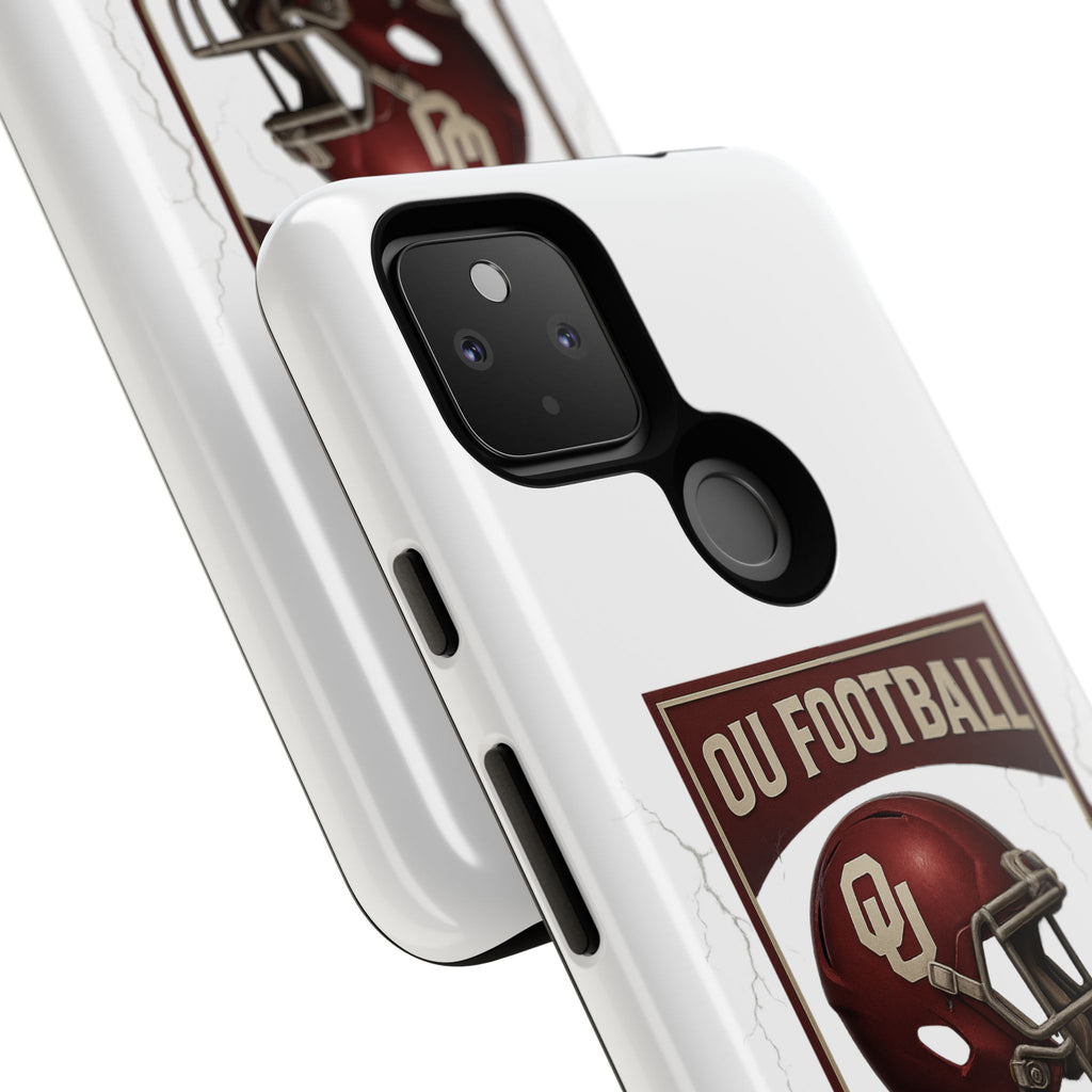 OU Football Tough Phone Case, Sports Gift