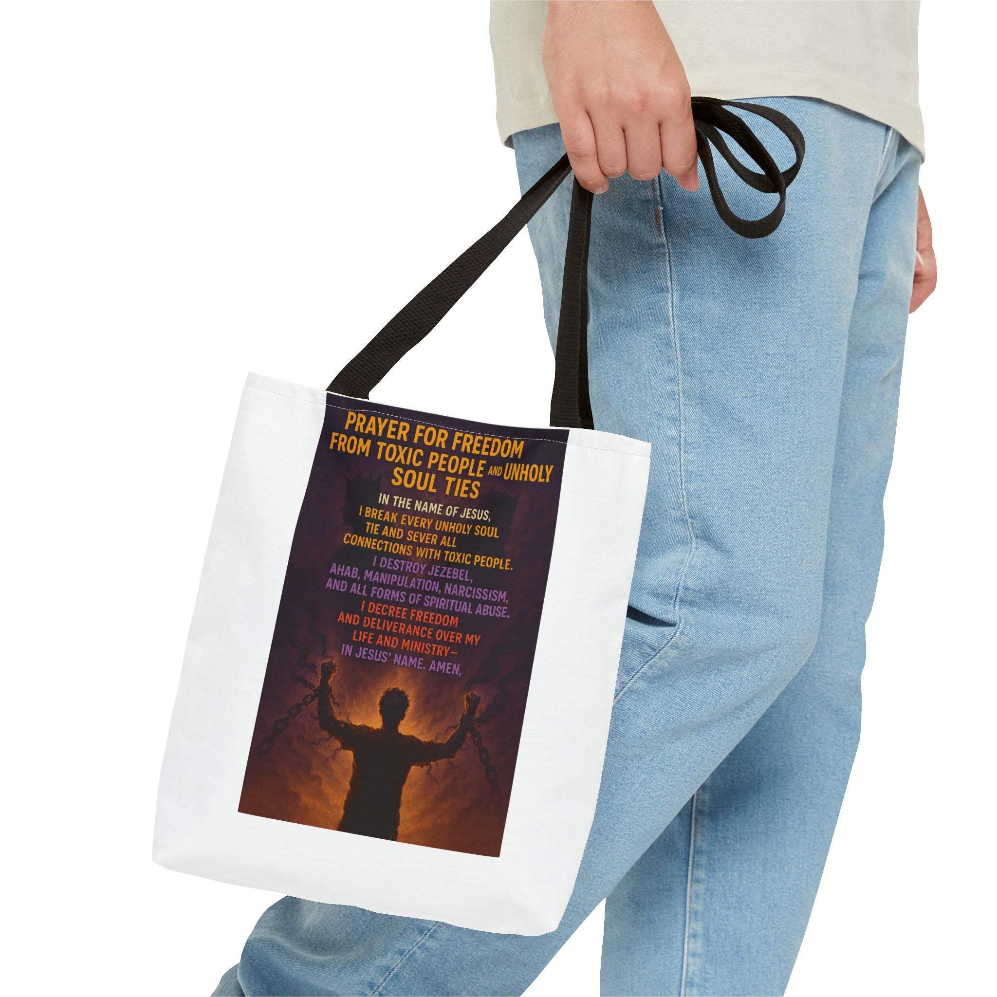 Empowering Prayer Tote Bag