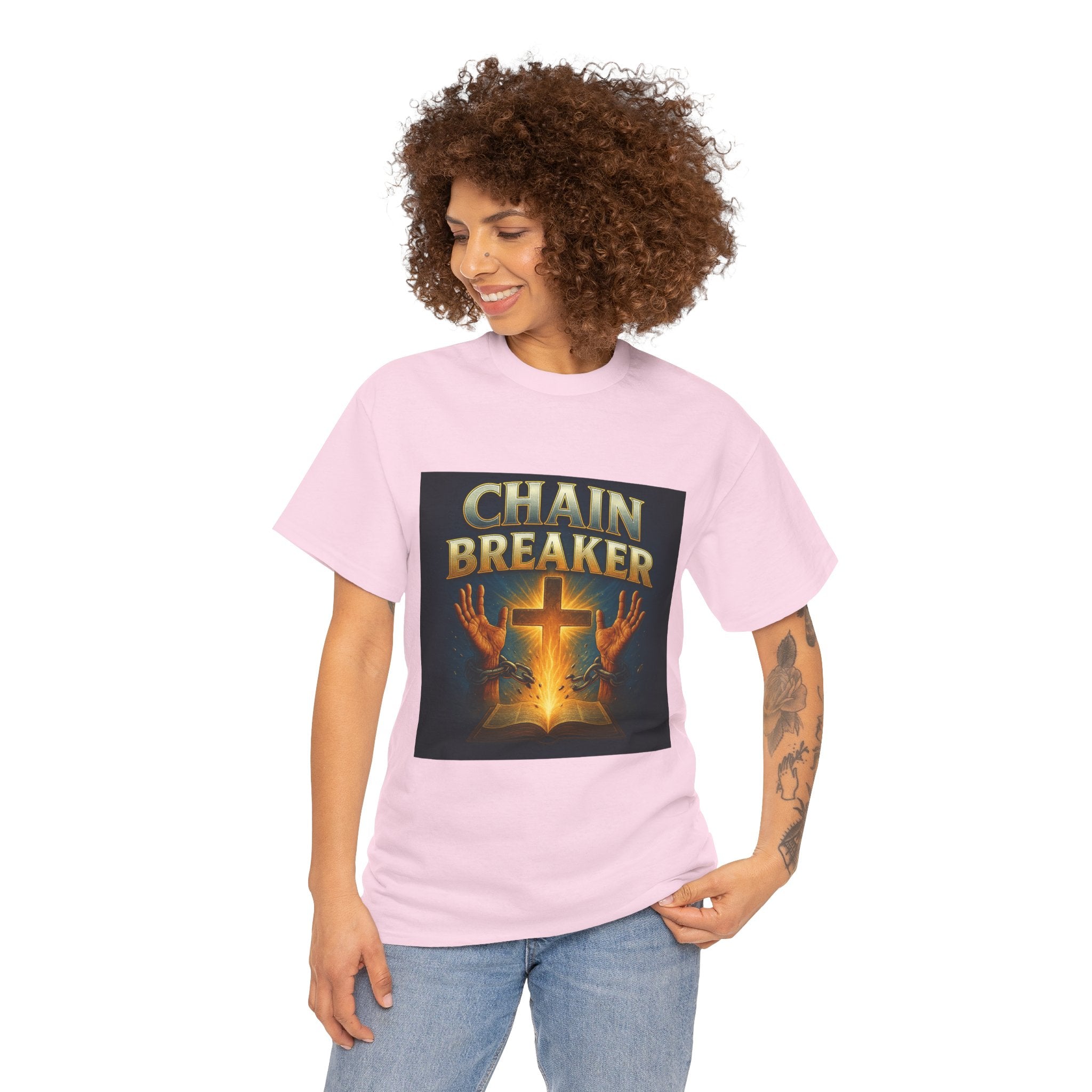 Chain Breaker Unisex Heavy Cotton Tee