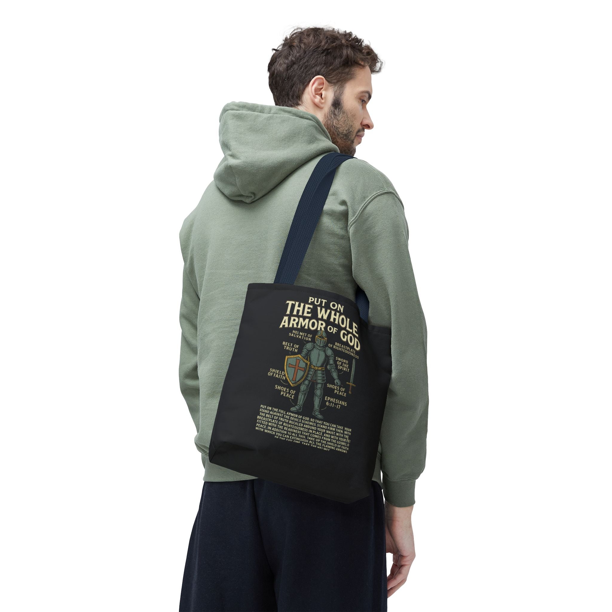 Inspirational Armor of God Tote Bag