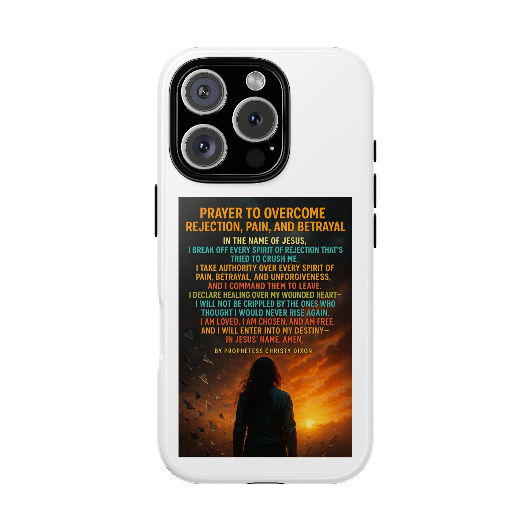 Tough Cases: Inspirational Phone Case
