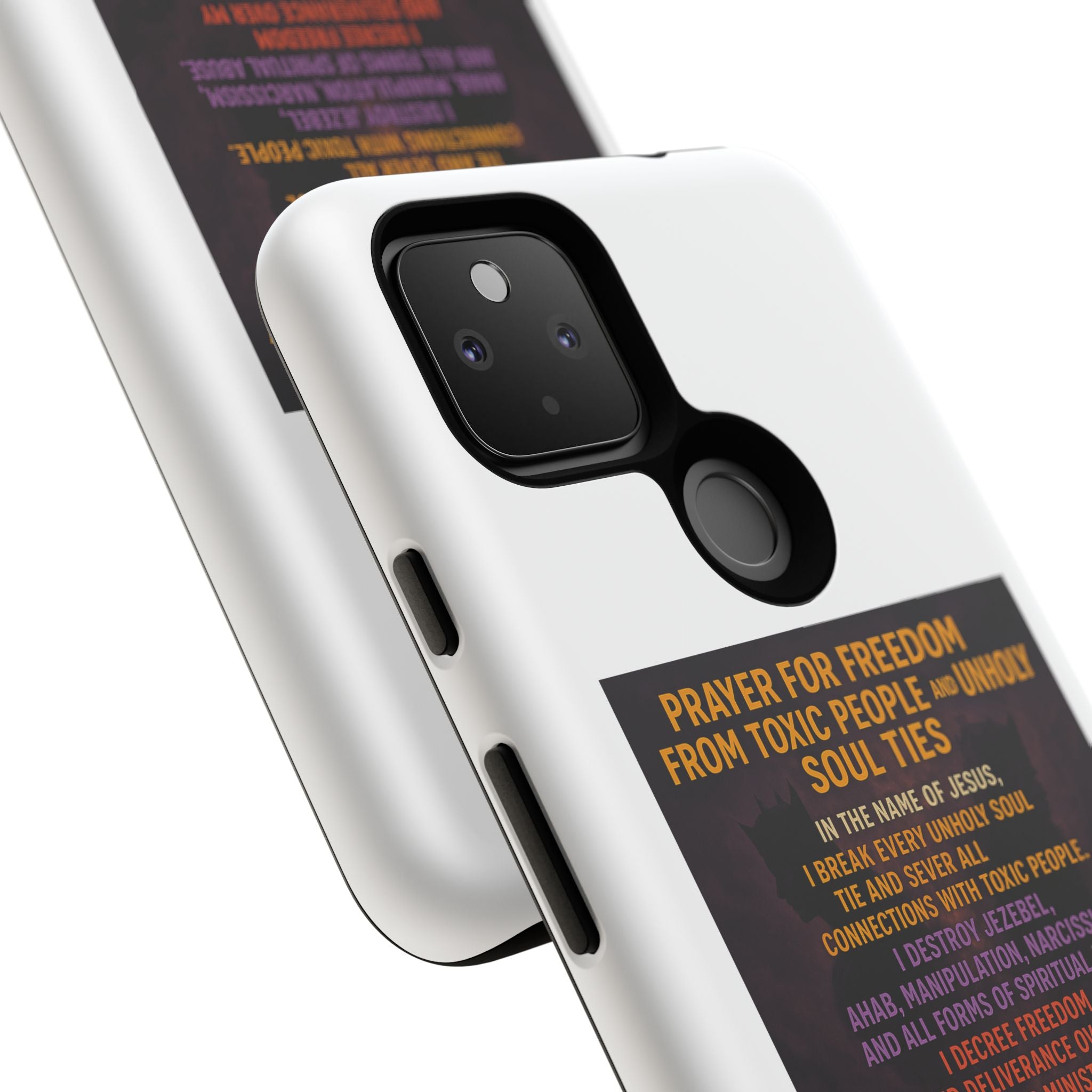Tough Cases: Empowering Phone Case with Inspirational Prayer