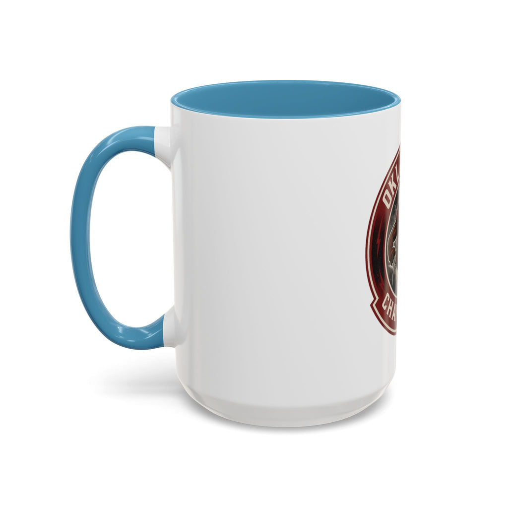 Oklahoma Champions Accent Coffee Mug