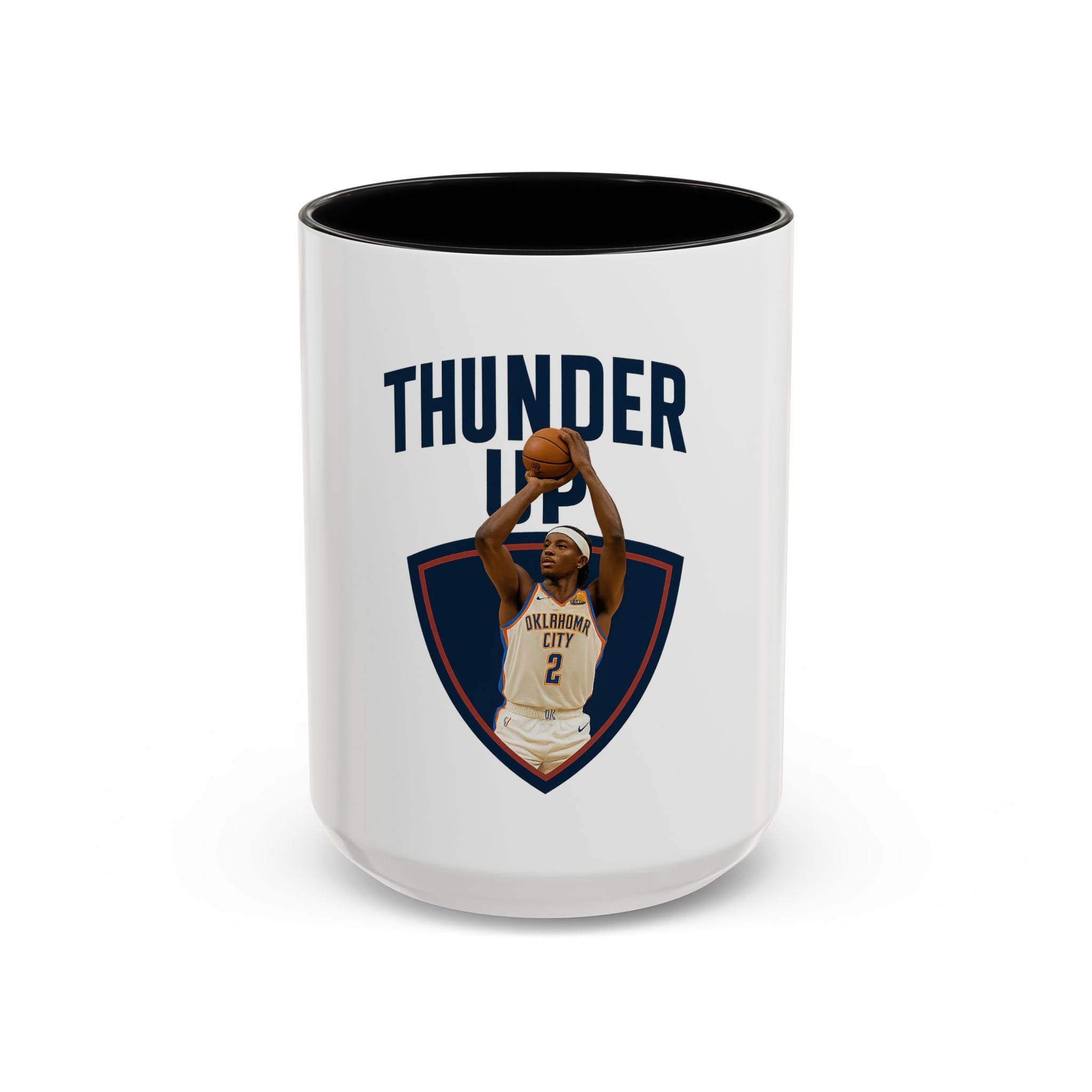 Oklahoma City Thunder Accent Coffee Mug