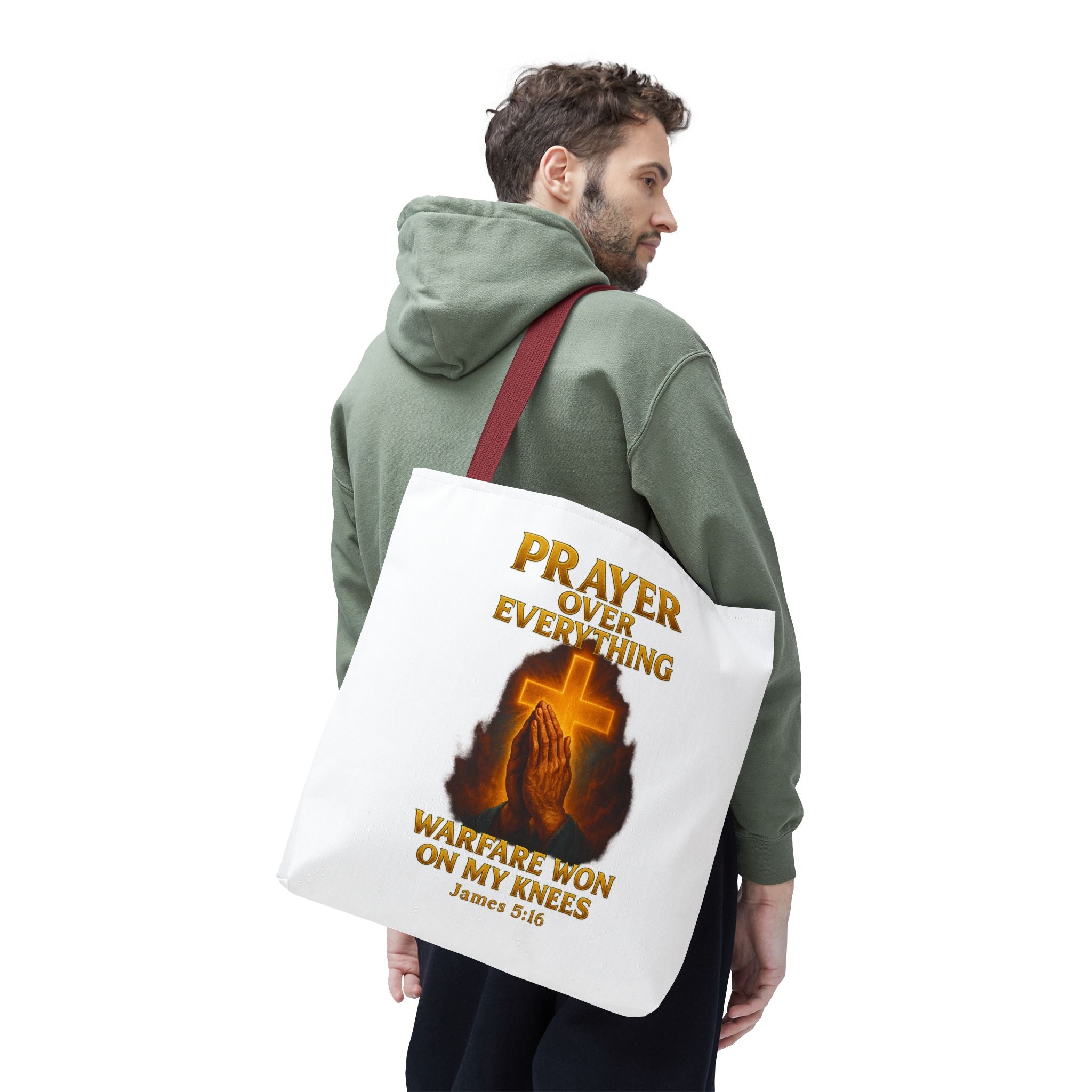 Prayer Motivational Tote Bag