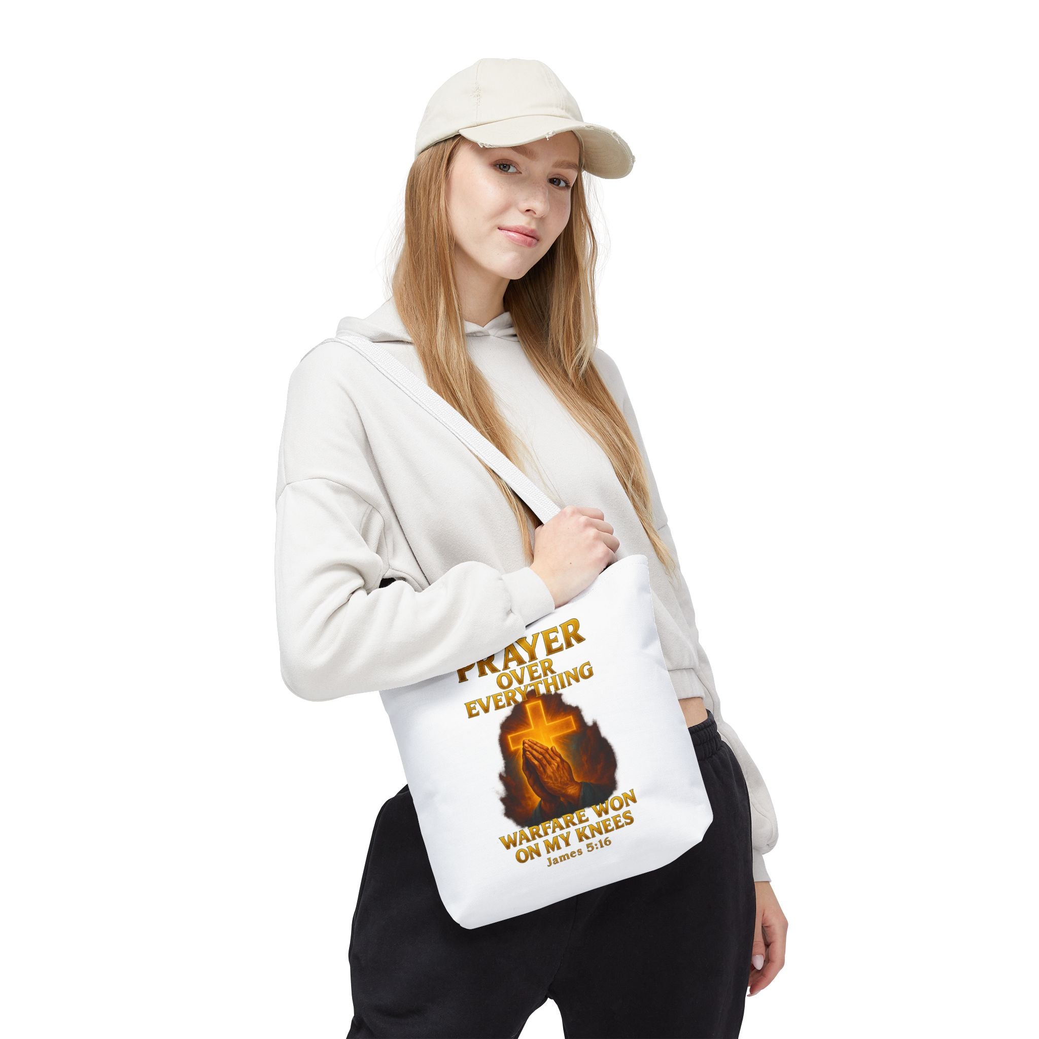 Prayer Motivational Tote Bag