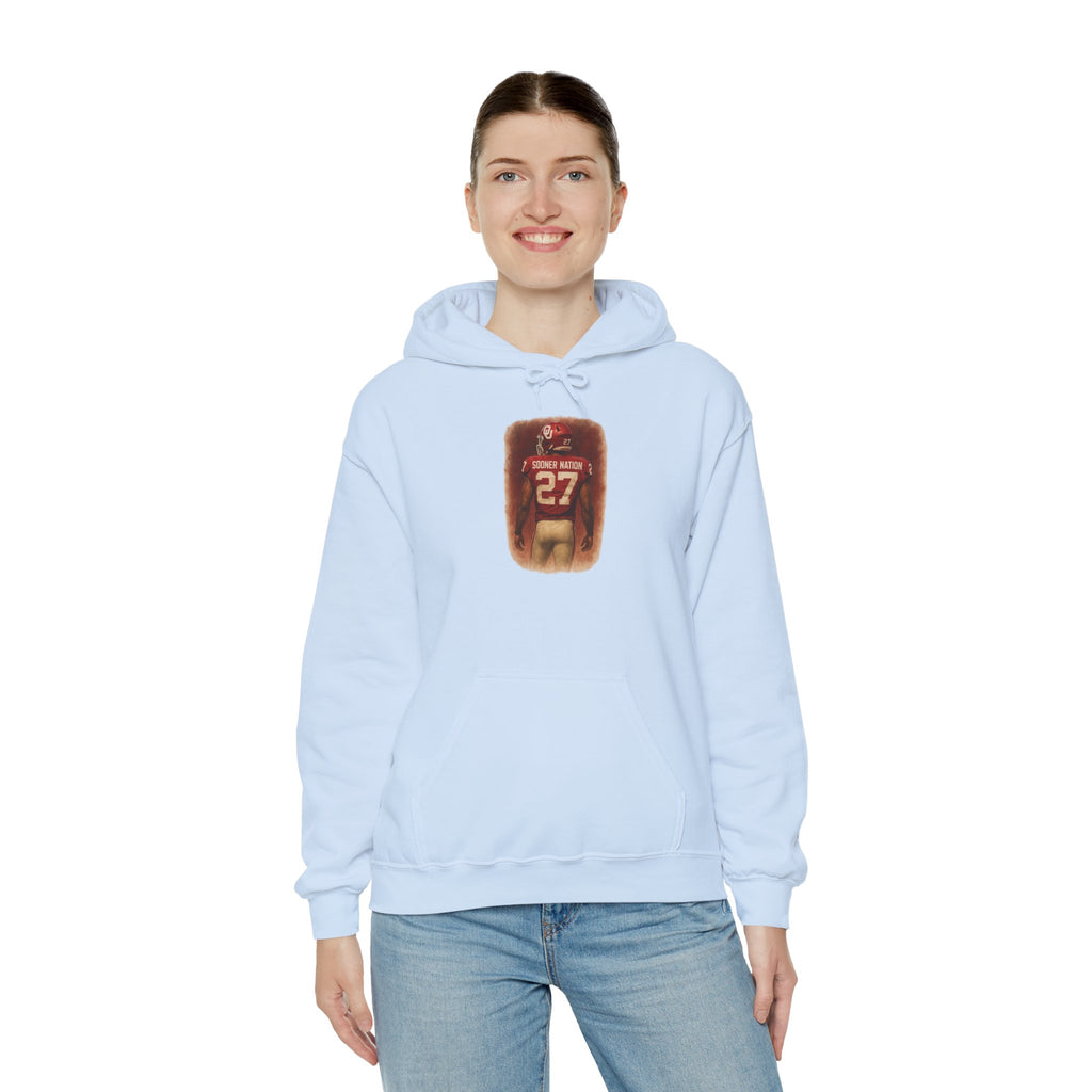 Vintage-Inspired Sports Hoodie