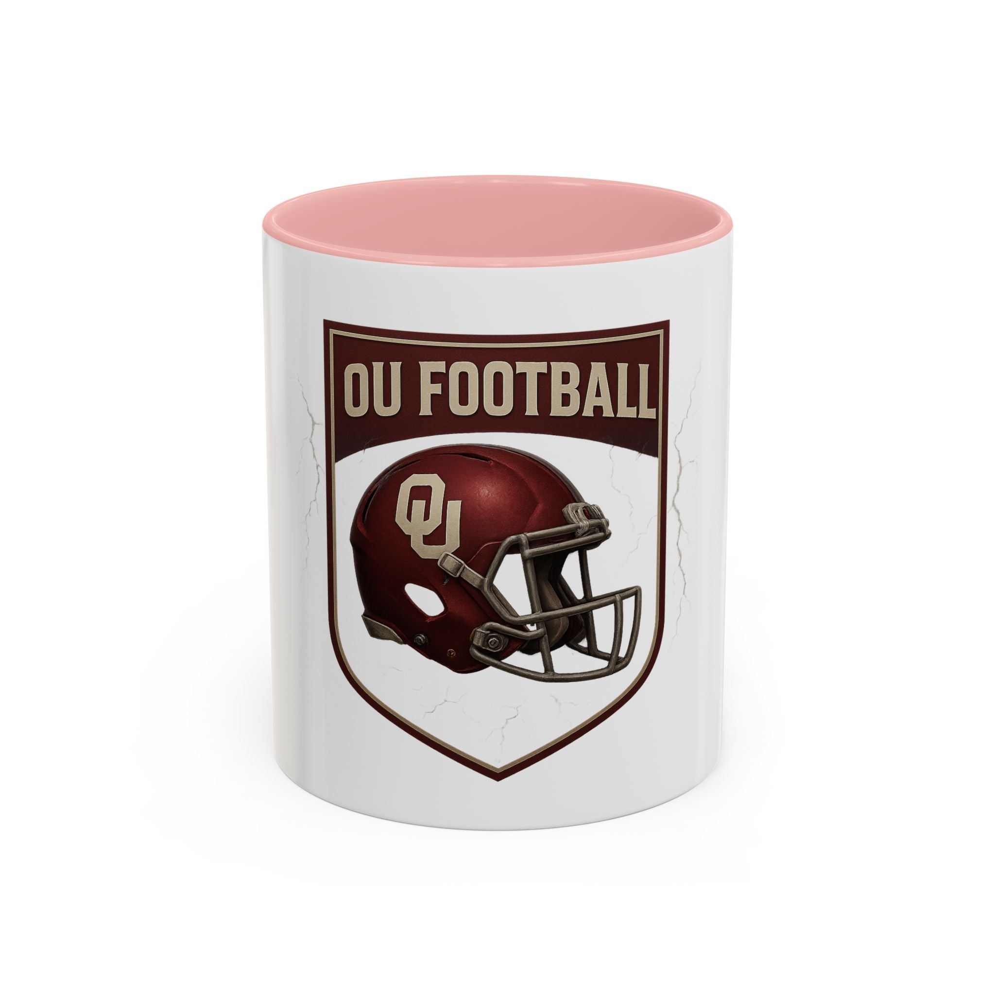 OU Football Accent Coffee Mug