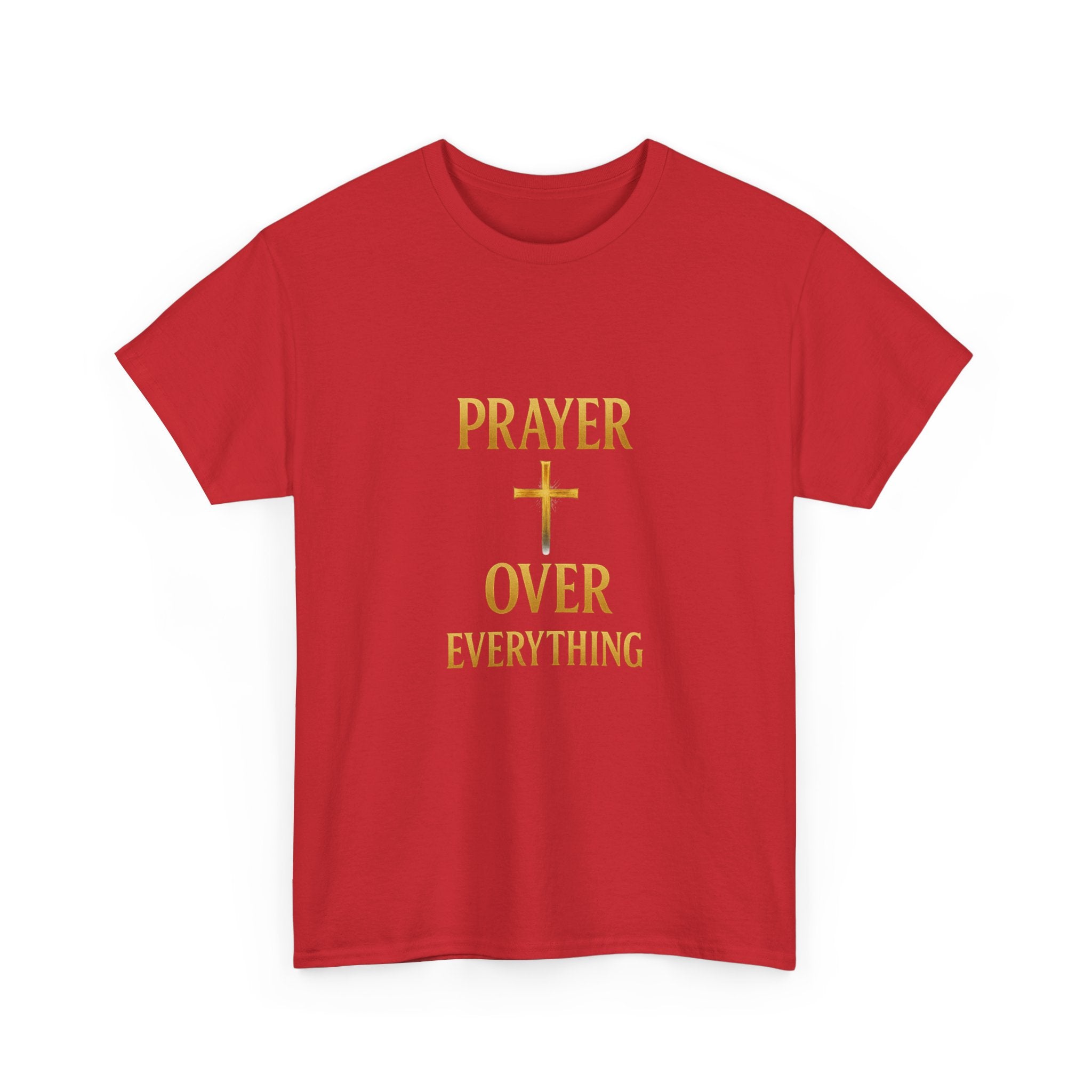 Prayer Over Everything Unisex Heavy Cotton Tee