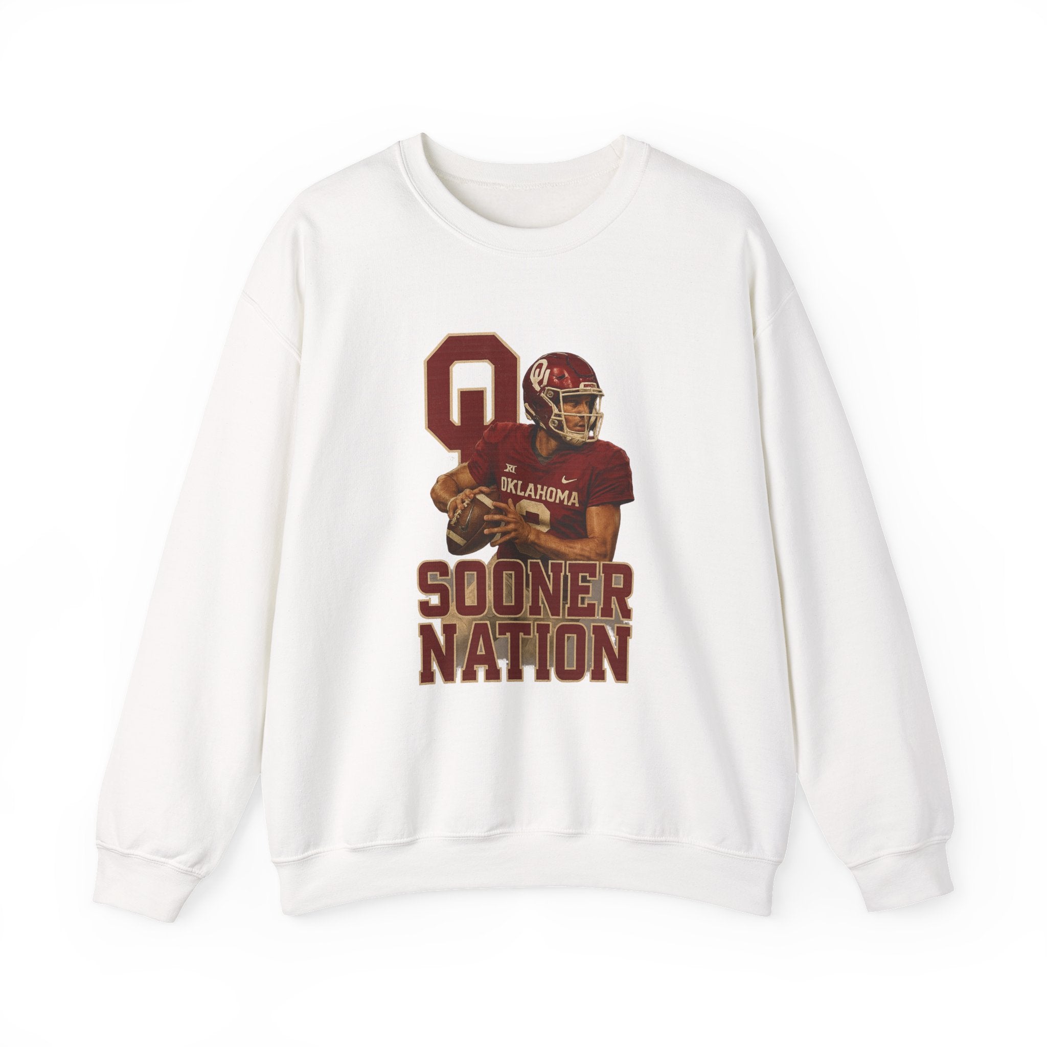 Bold Sooner Nation Crewneck Sweatshirt