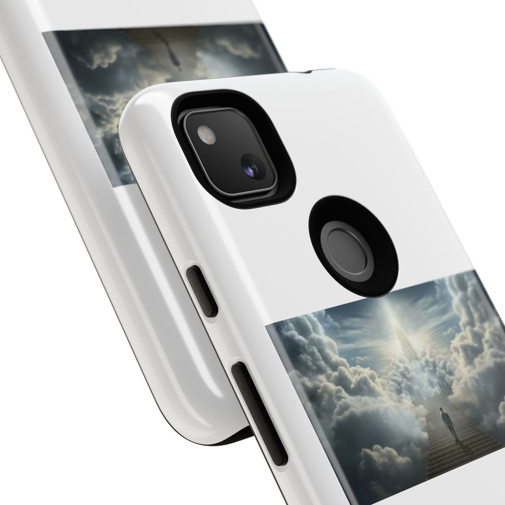 Stairway to Heaven – Spiritual Cloud Path Mobile Cover