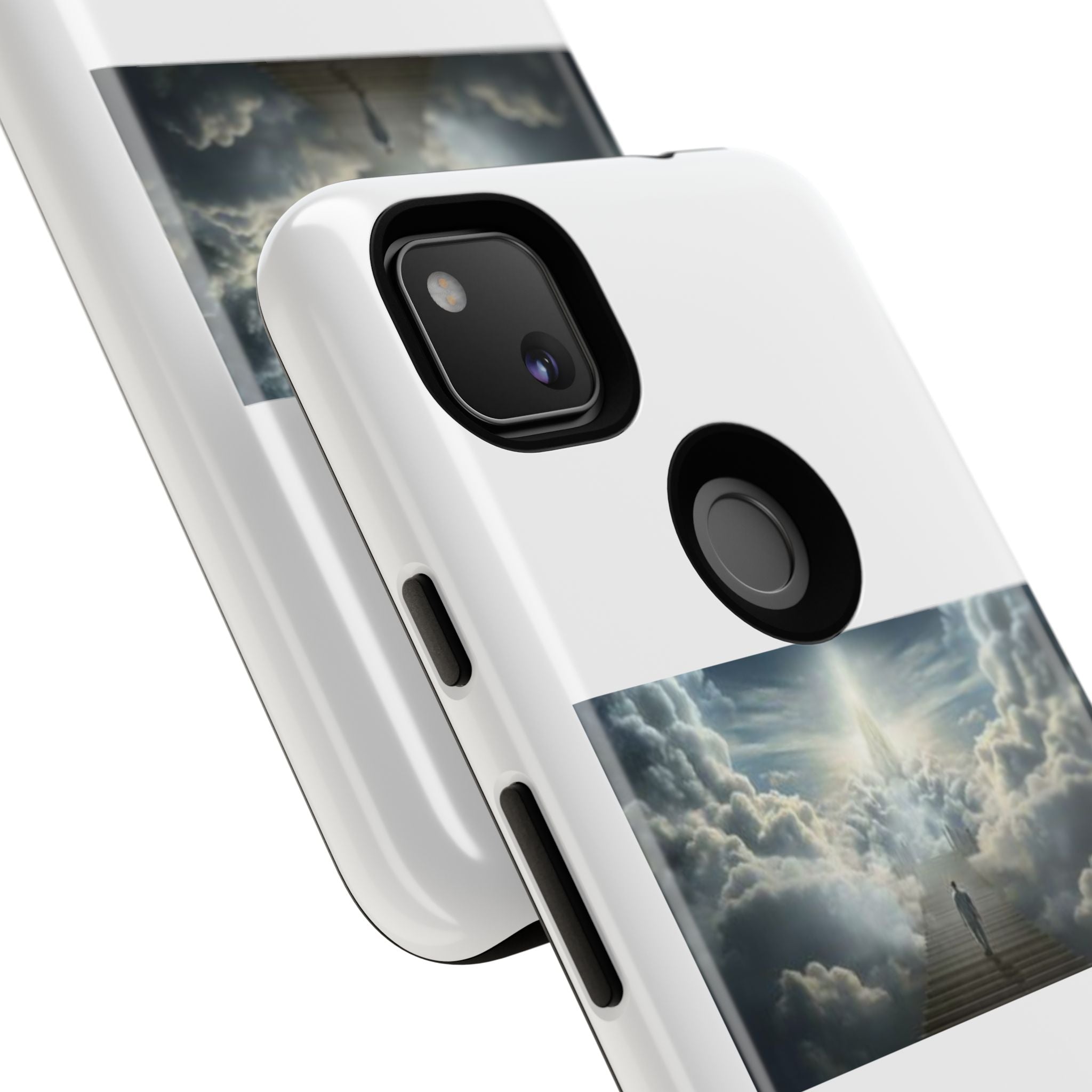 Stairway to Heaven – Spiritual Cloud Path Mobile Cover