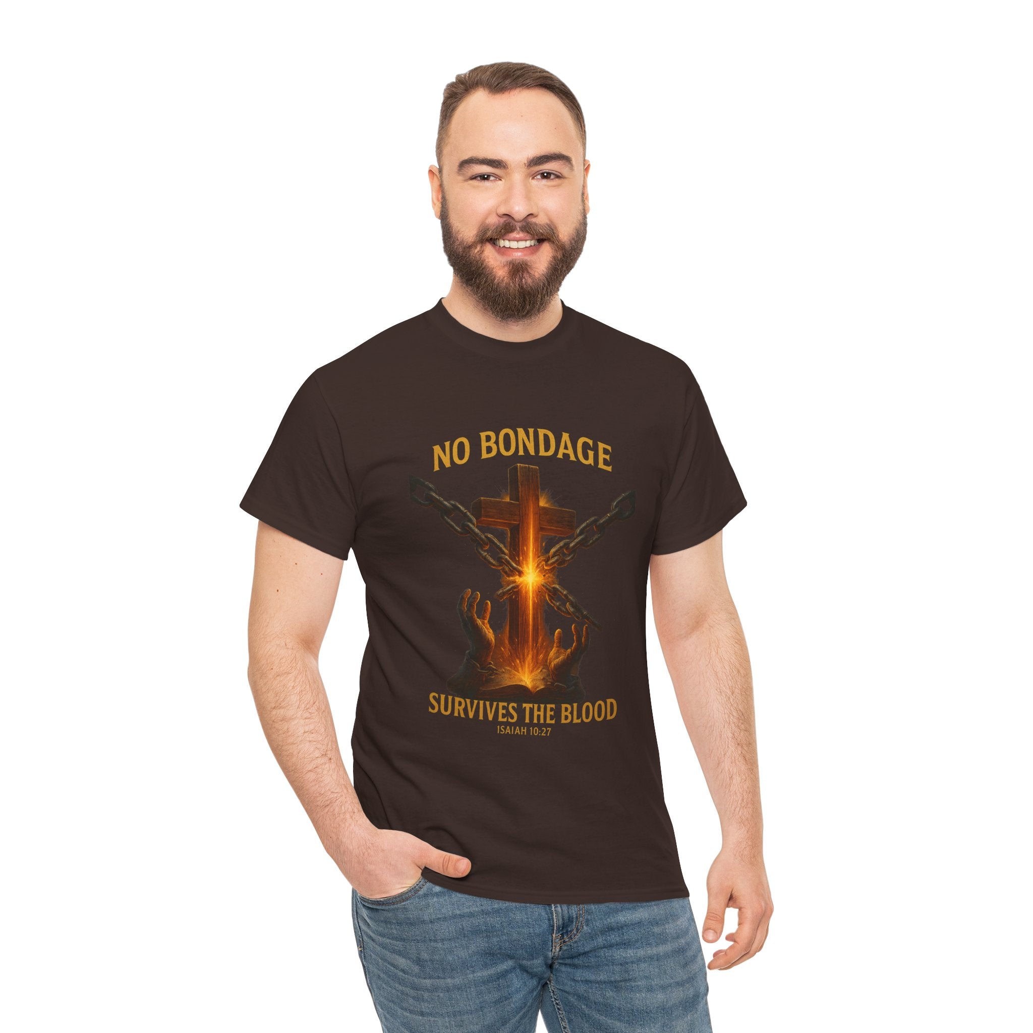 Faith-Inspired Unisex Heavy Cotton Tee