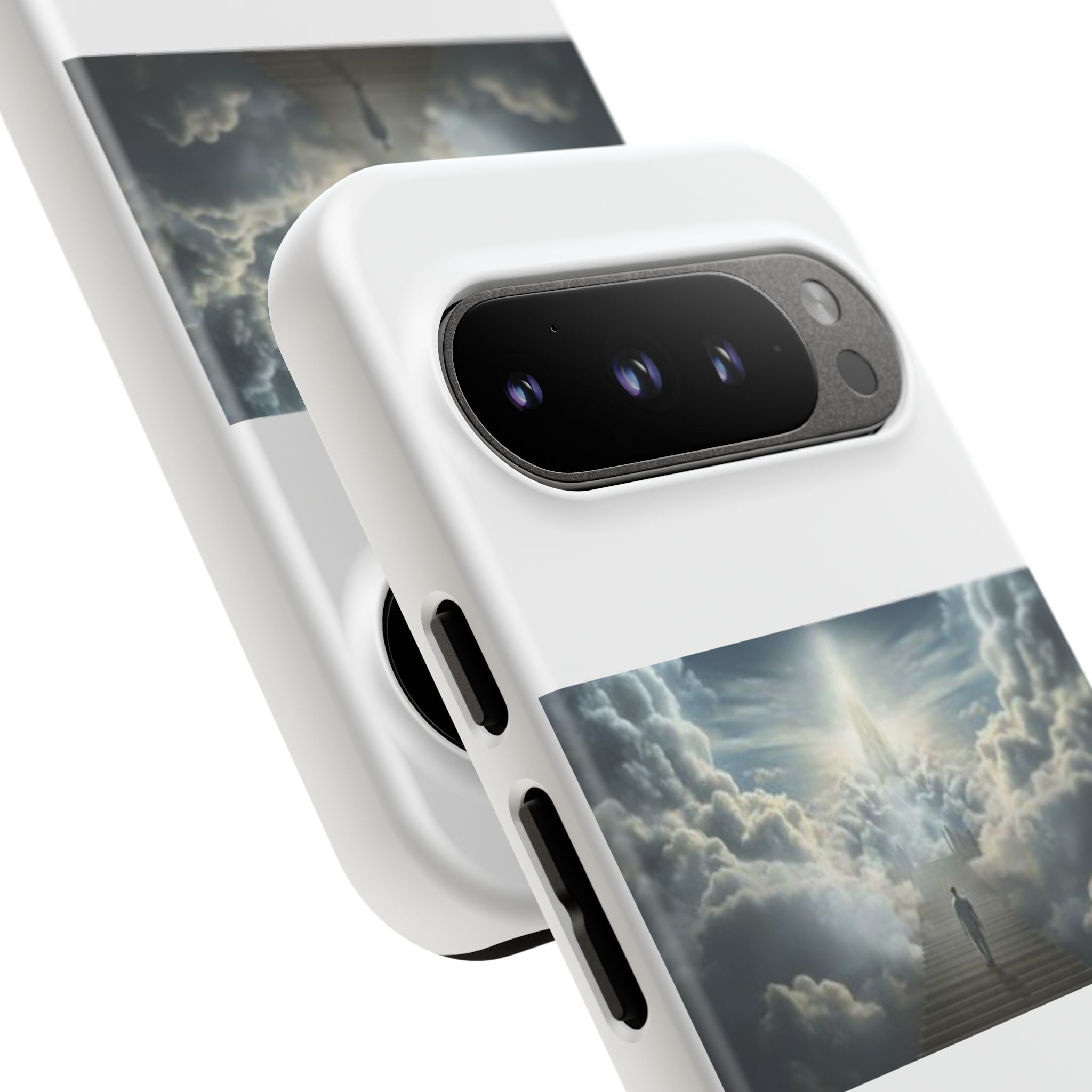 Stairway to Heaven – Spiritual Cloud Path Mobile Cover