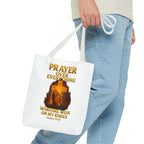 Prayer Motivational Tote Bag