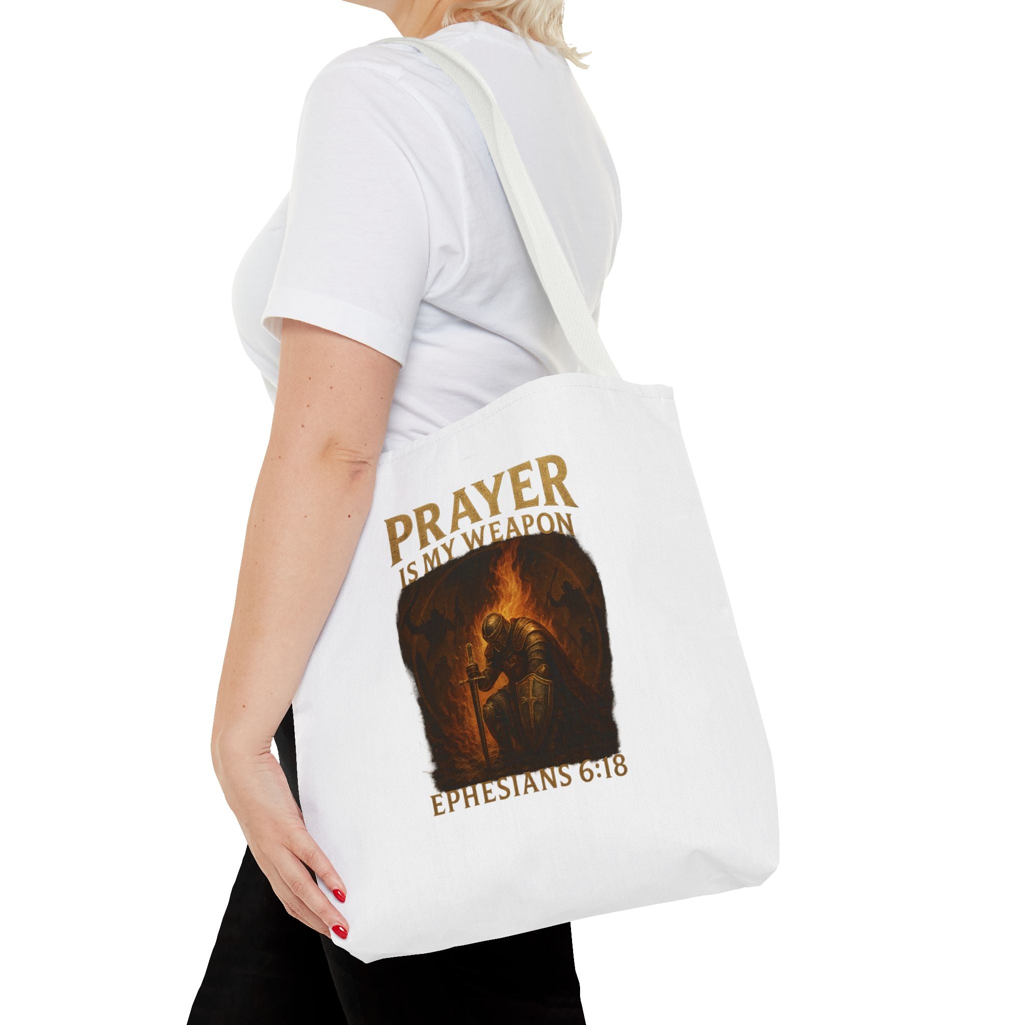 Prayer Warrior Tote Bag