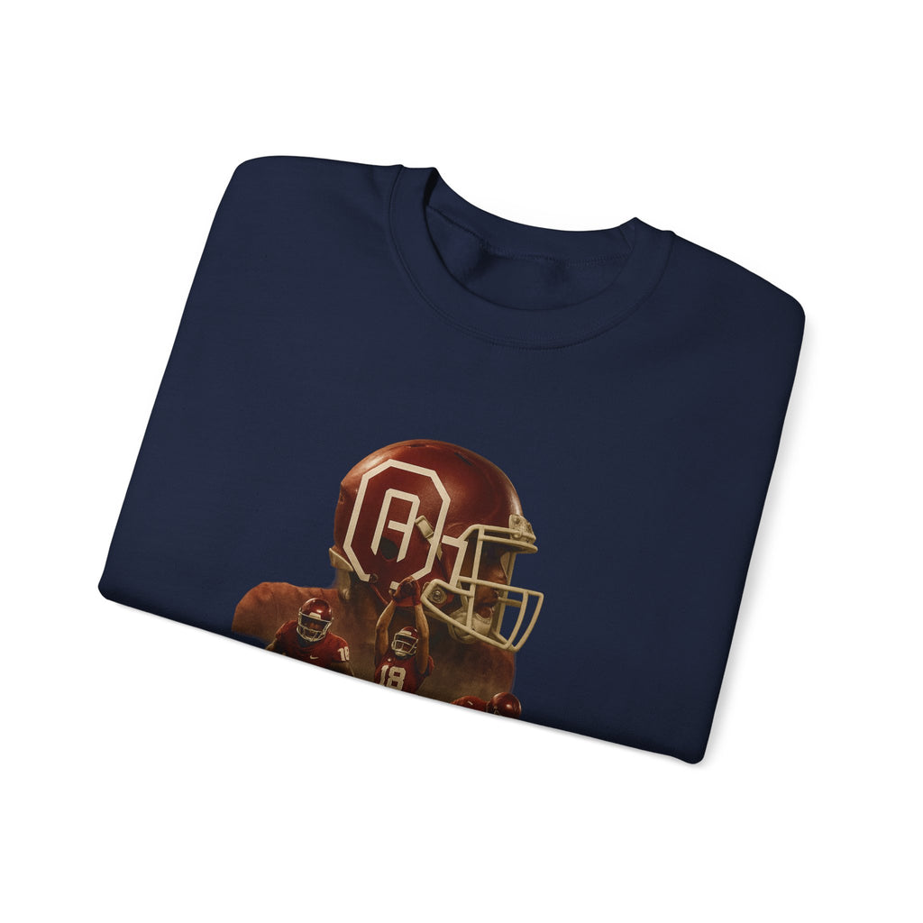 Vintage Football Crewneck Sweatshirt